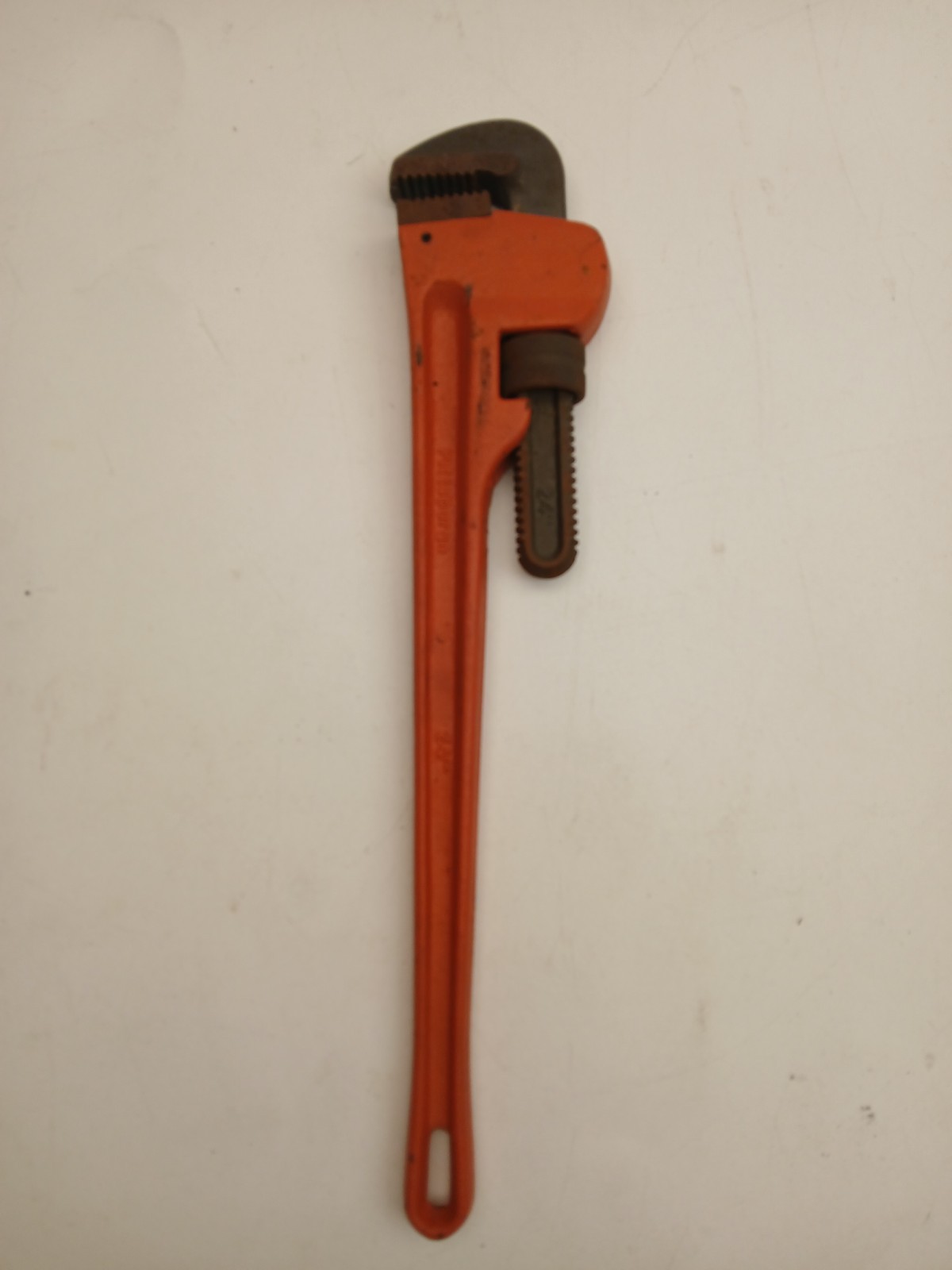 Pittsburgh 24” Forged Steel Pipe Wrench, Straight Jaw Hand Tool