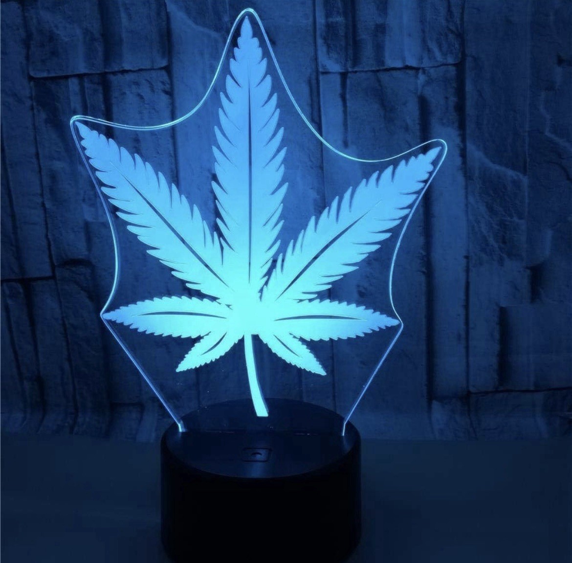 420 Leaf 3D LED Table Lamp/Night Light