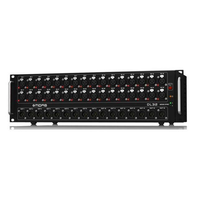 NEW Midas DL32 32-Channel Digital Stage Box 32-input/16-output Stagebox In Stock