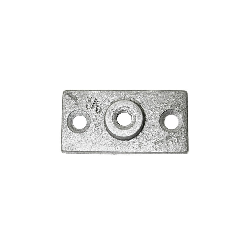 Jones Stephens H81375 3/8 Zinc Plated Bolt Thread CEIL Flange - Zinc