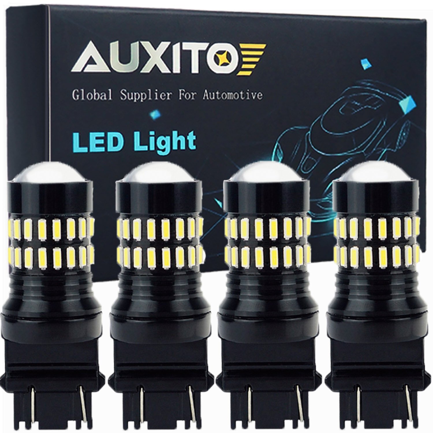 4x 3157 LED White Daytime Running Light Bulb DRL for Chevy Silverado 1500 1999 D