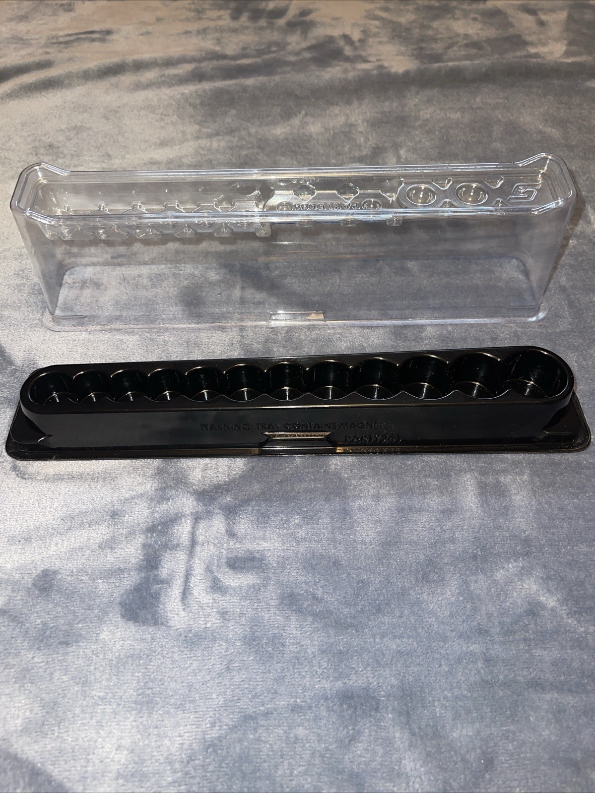 Snap On Plastic Organizer Only Pakty241 With Clear Plastic Cover