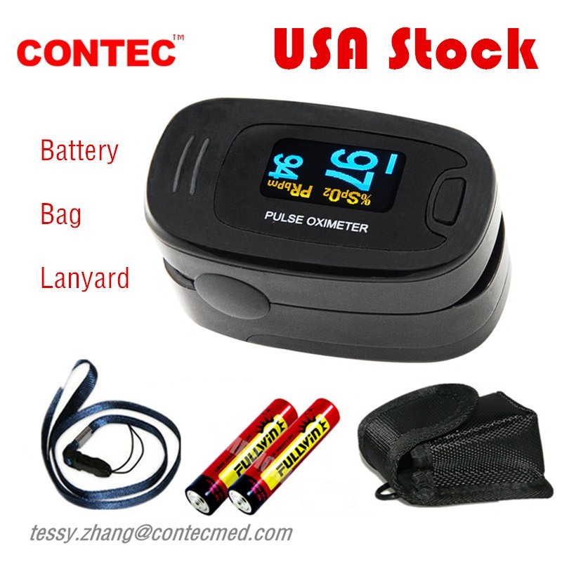 Oximeter Pulse Fingertip SpO2 Heart Rate Monitor Blood Oxygen Saturation Monitor