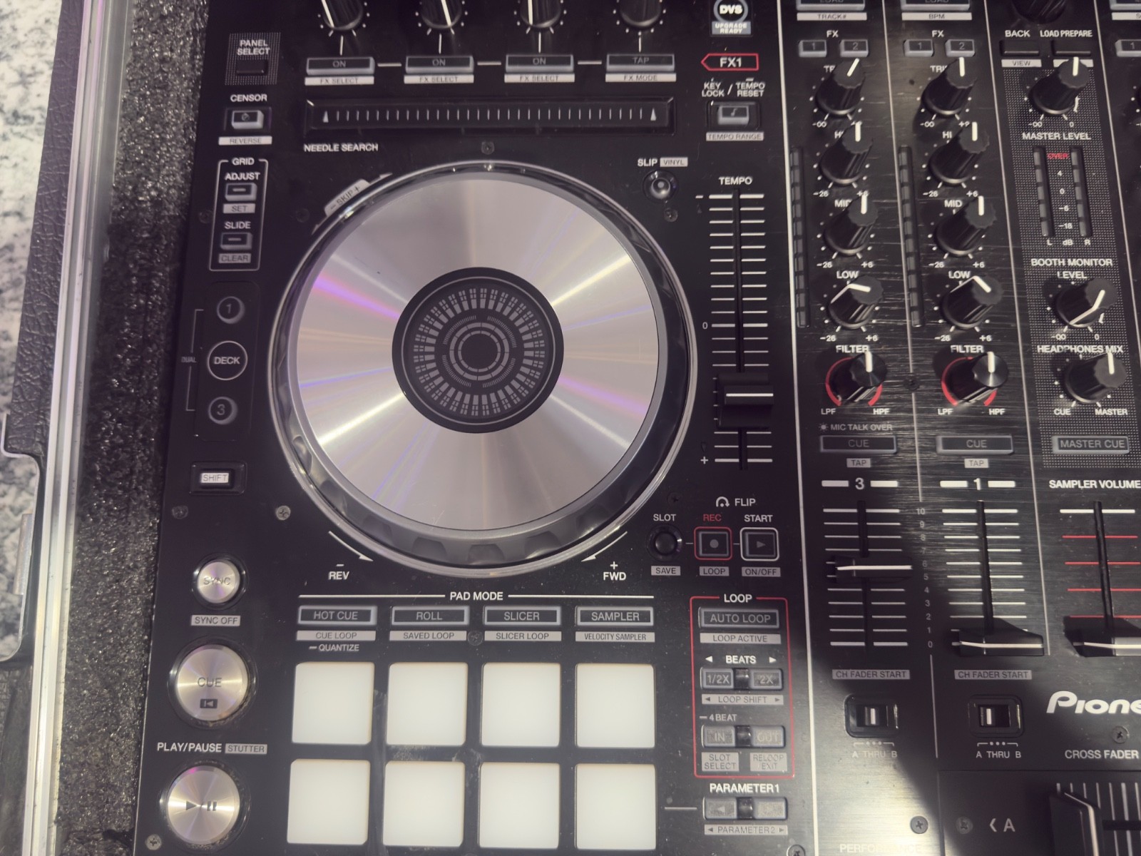 pioneer ddj sx2 flight case