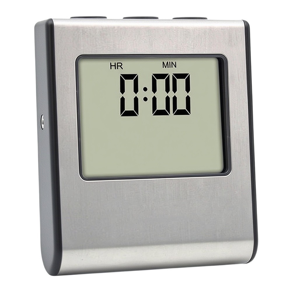 LCD For cooking Thermometer with Timer Function and Stainless Steel Probe
