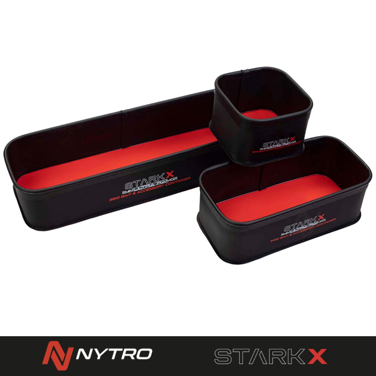 Sonik Nytro EVA Match Fishing Bait + Accessory Container Starkx Box Coarse Bowl