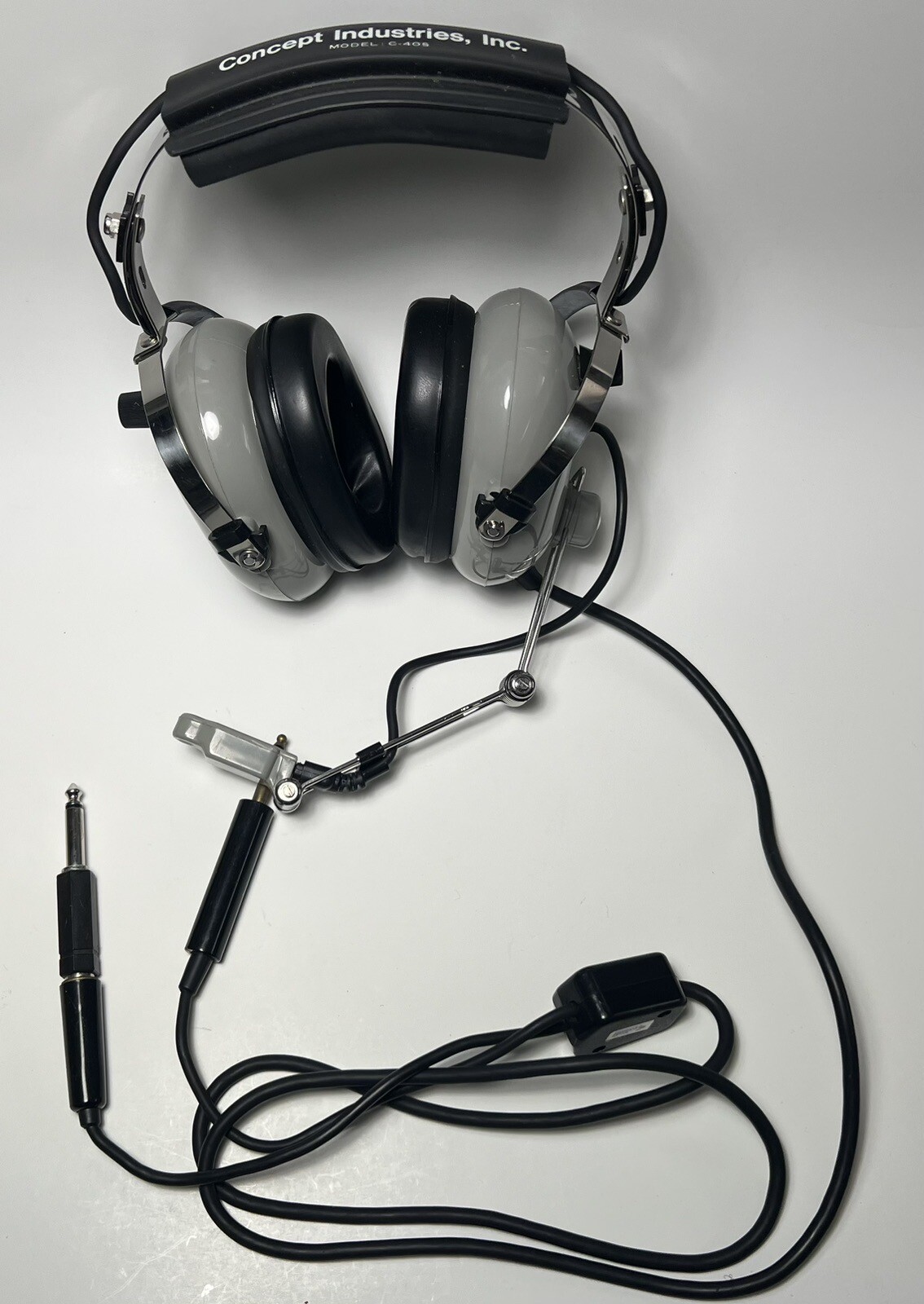 Concept Industrial Model C-40S Soft Comm Aviation Pilot Headset