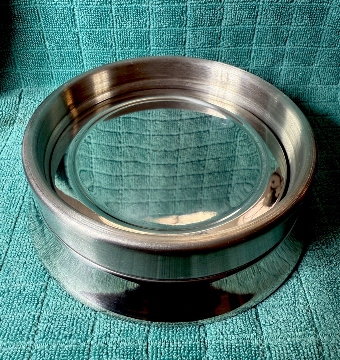 Frontgate Super Chill Chilling Coaster Single Stainless Steel EUC