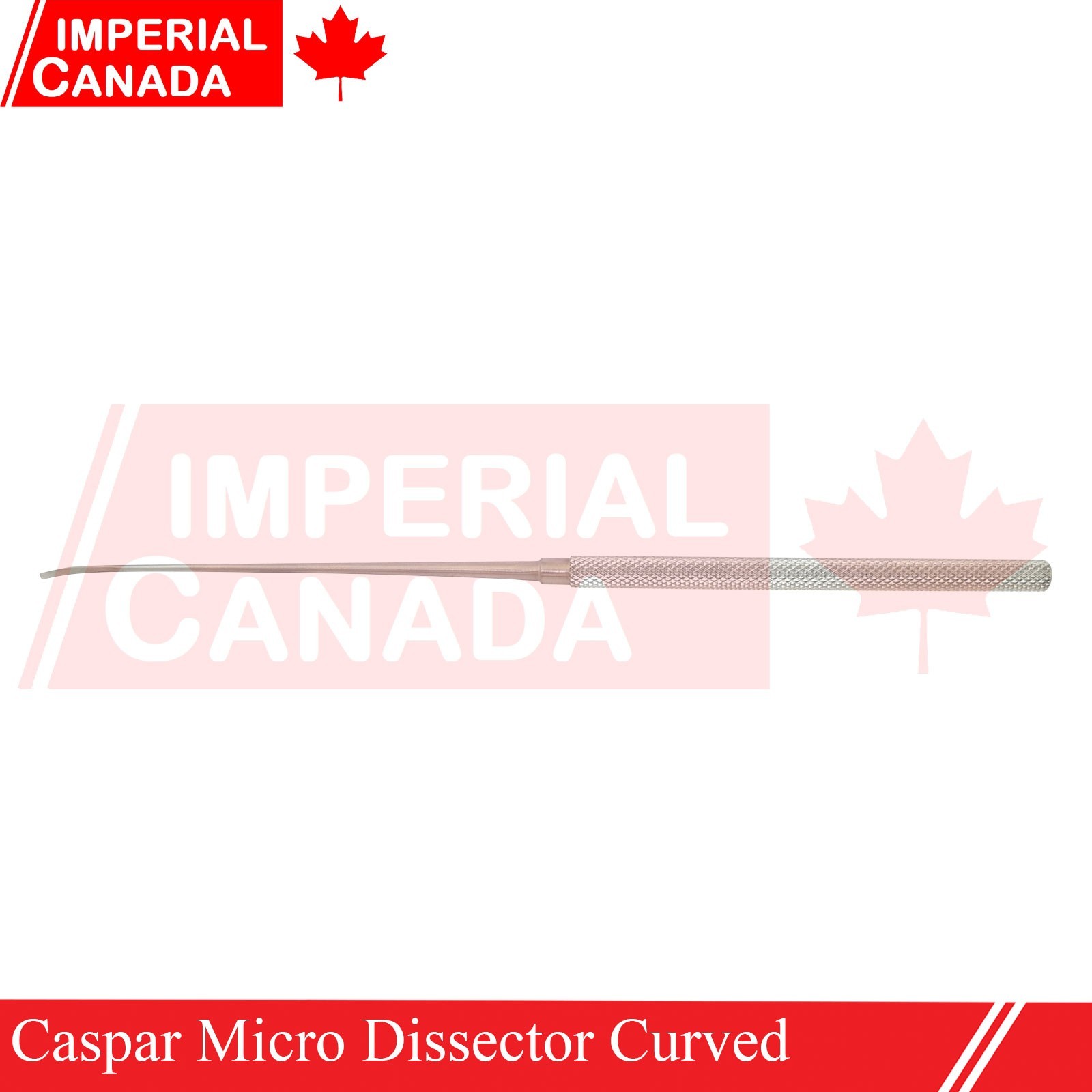 Caspar Micro Dissector 23cm Curved 3mm German Grade Surgical Instrument KLP0407A