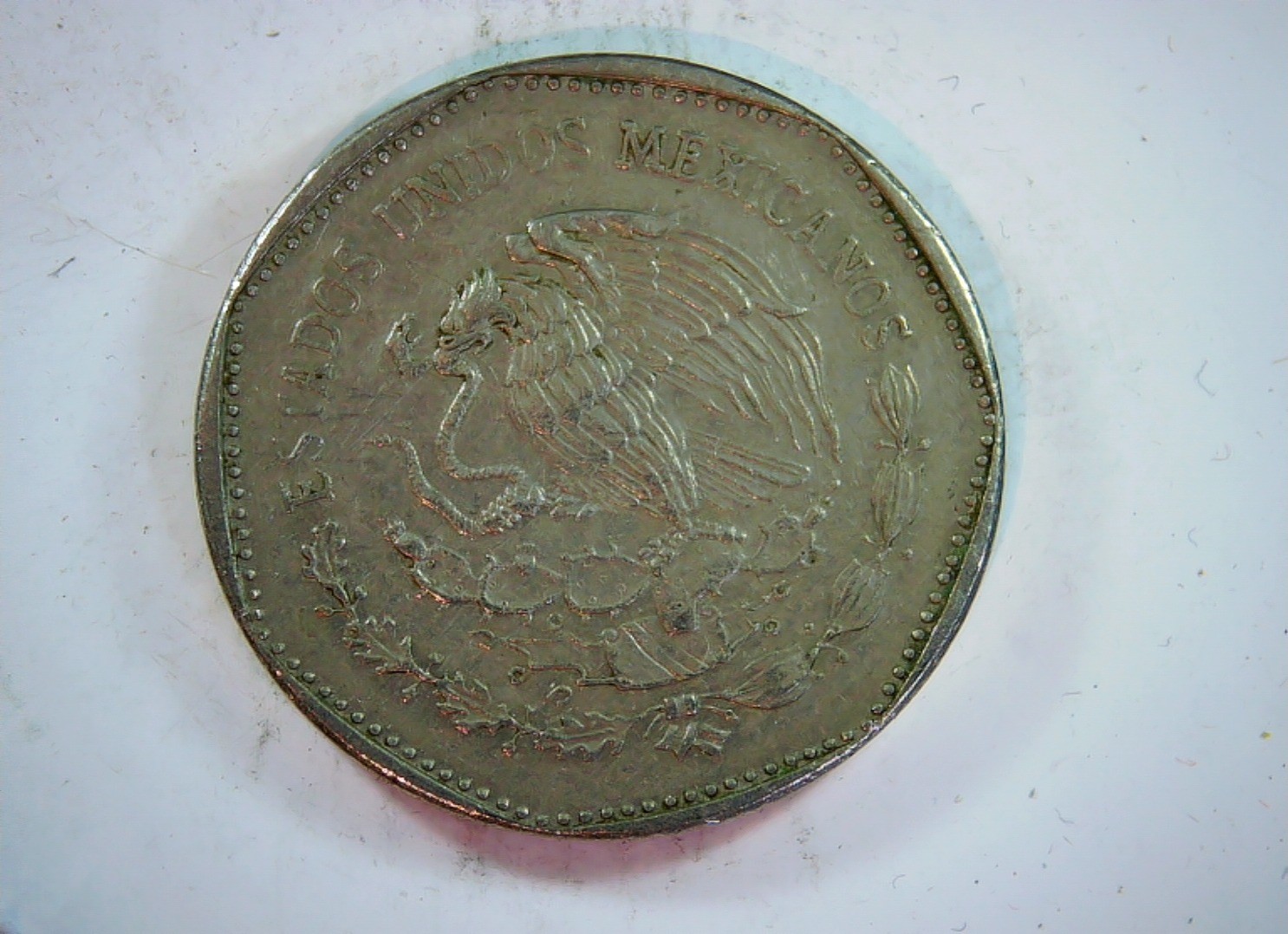 Mexico 1981 5 Pesos Estados Mexicanos (Quetzalcoatl / Aztec calendar stone) Coin