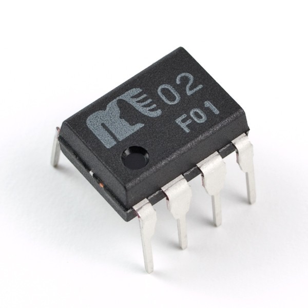 MUSES 02 Dual Bipolar Input Audio Op Amp DIP 8 Oxygen Free Copper Lead Frame