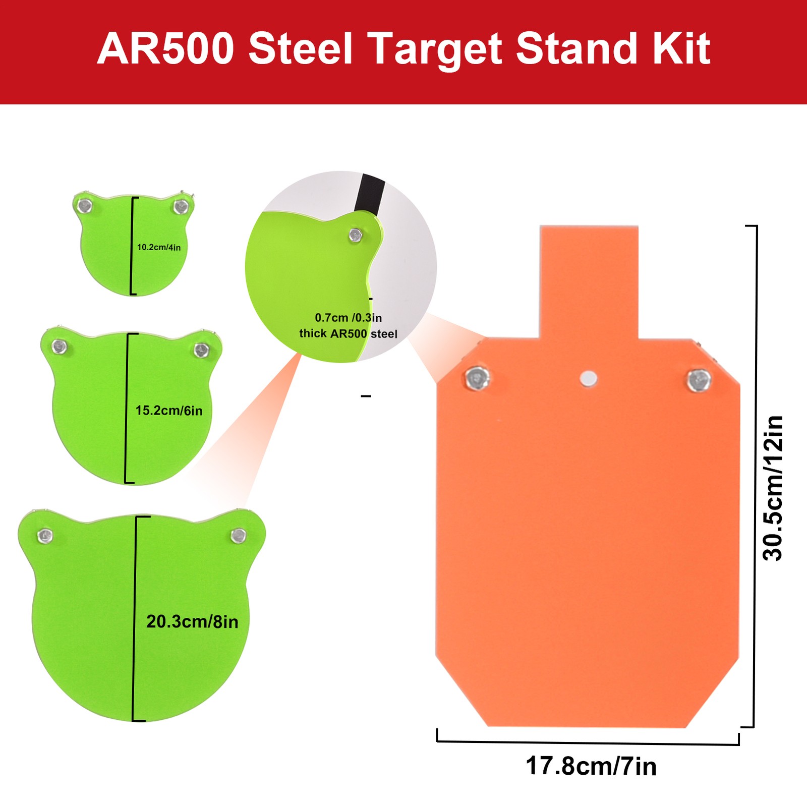 Full Target System Kit, Pistol, Rifle, Airsoft, Shooting Targets