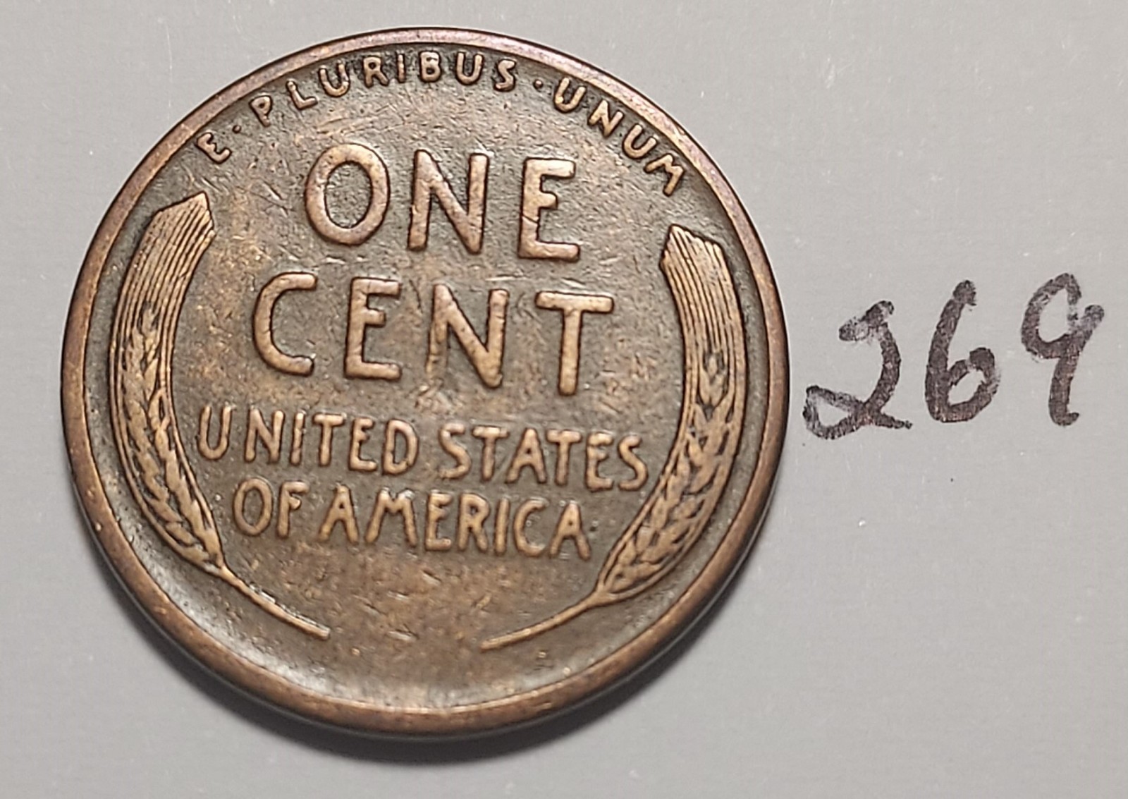 1929-S Lincoln Wheat Cent FINE #269