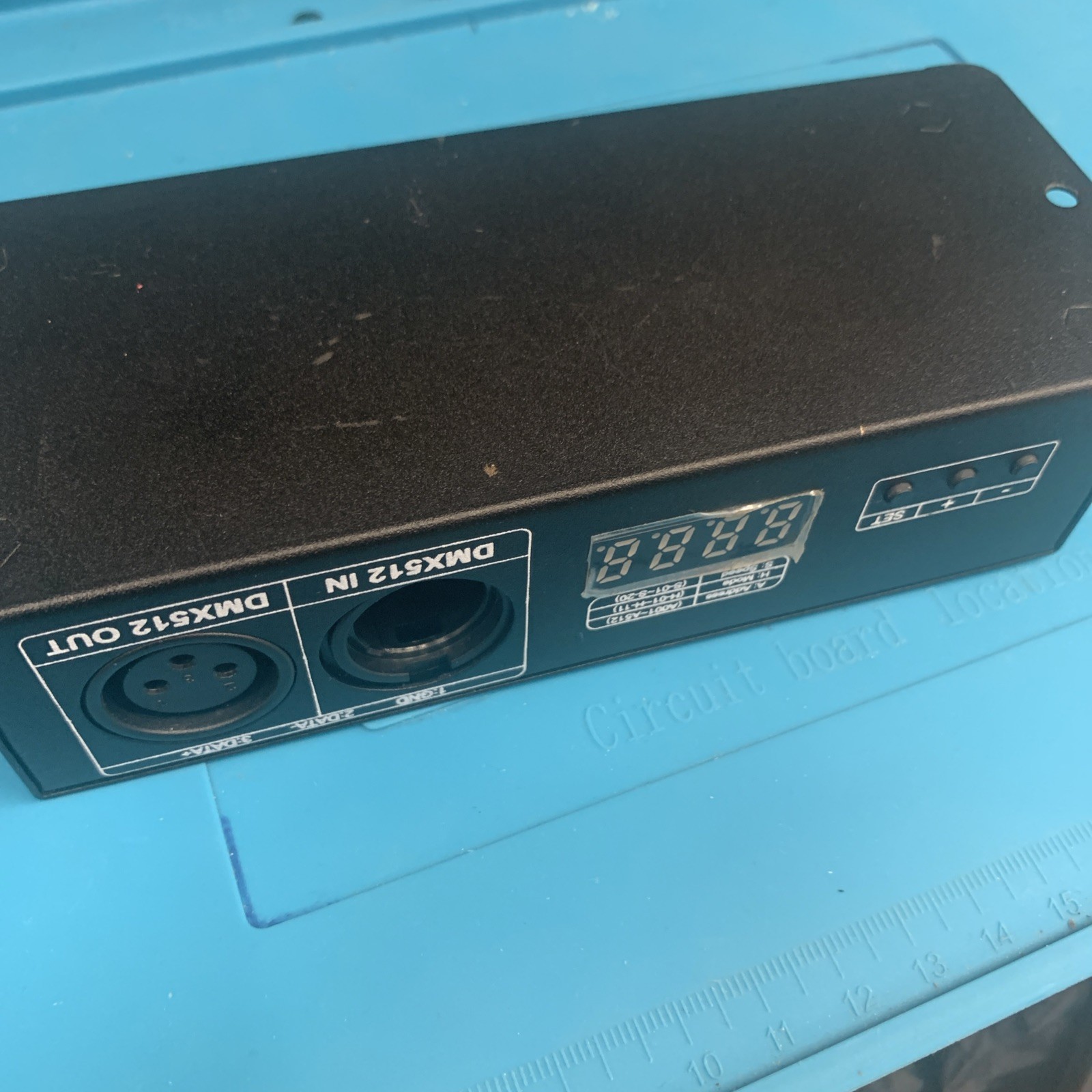 DMX512 Decoder DC12V-DC24V Max Output of Current: 4x4A