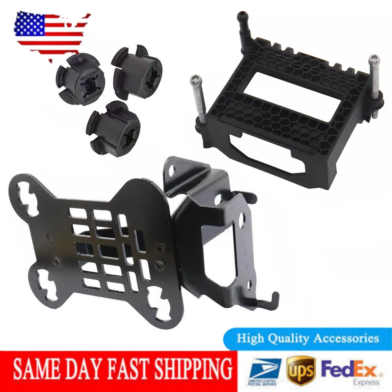 Radar Bracket Set For 2019-21 Honda Civic FC1 FC7 36804-TBA 36806-TLA 36803-TET