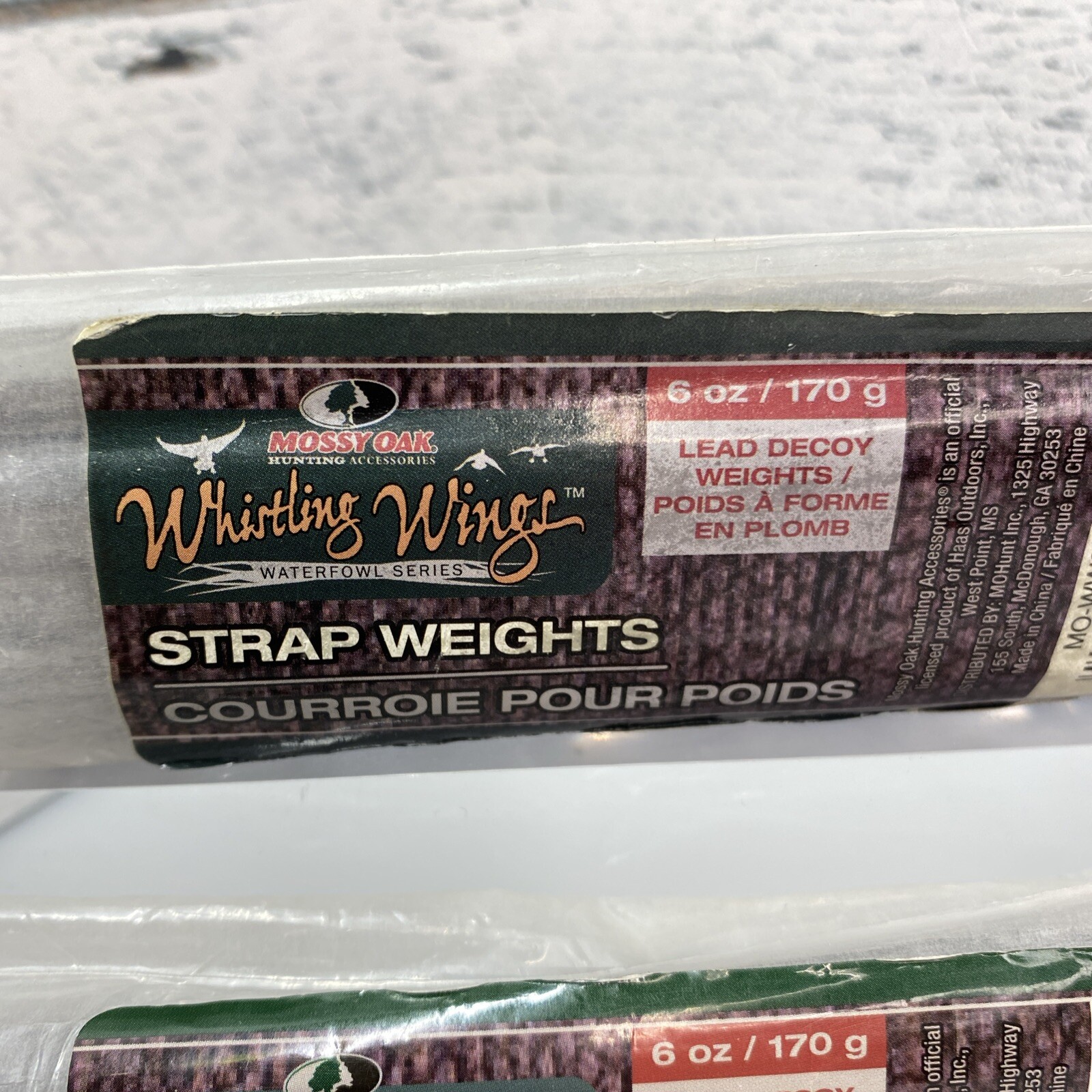 Whistling Wings Strap Weights Hunting-6 Ounce Strap Weights 12 Pack