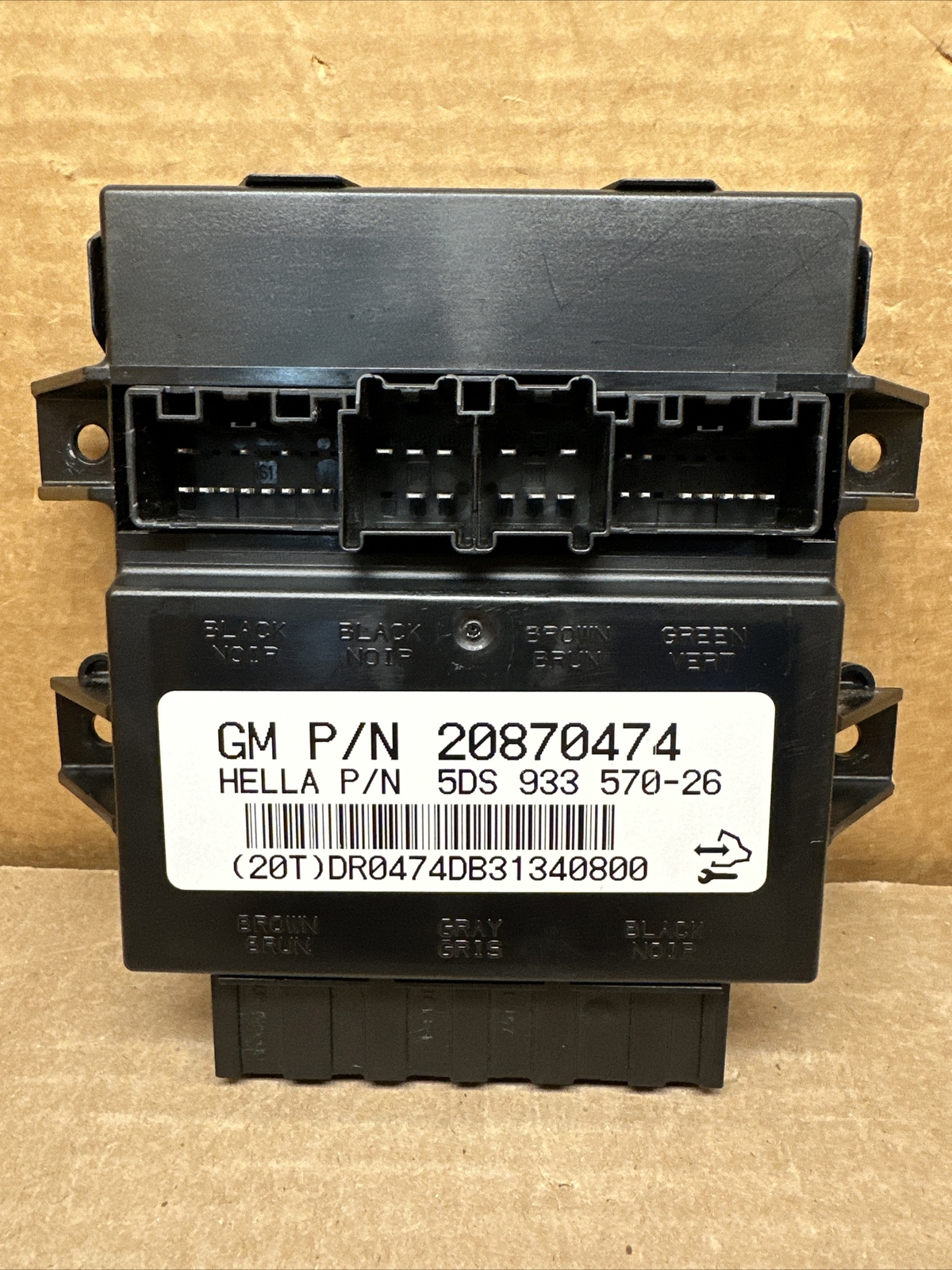 2007 - 2014 GM Tahoe Escalade Yukon Memory Seat Control Module 20870474