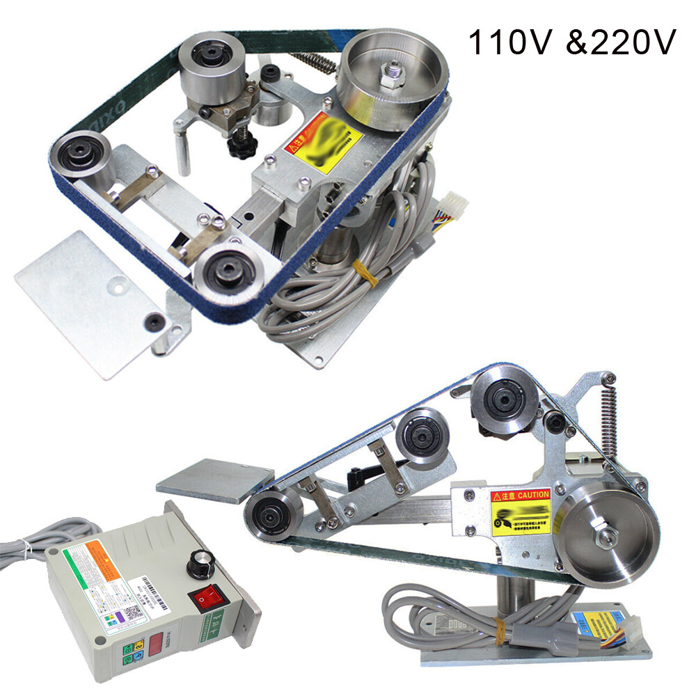 Brushless Belt Machine 110V/220V DIY Belt Sander DIY Polishing Grinding Machine