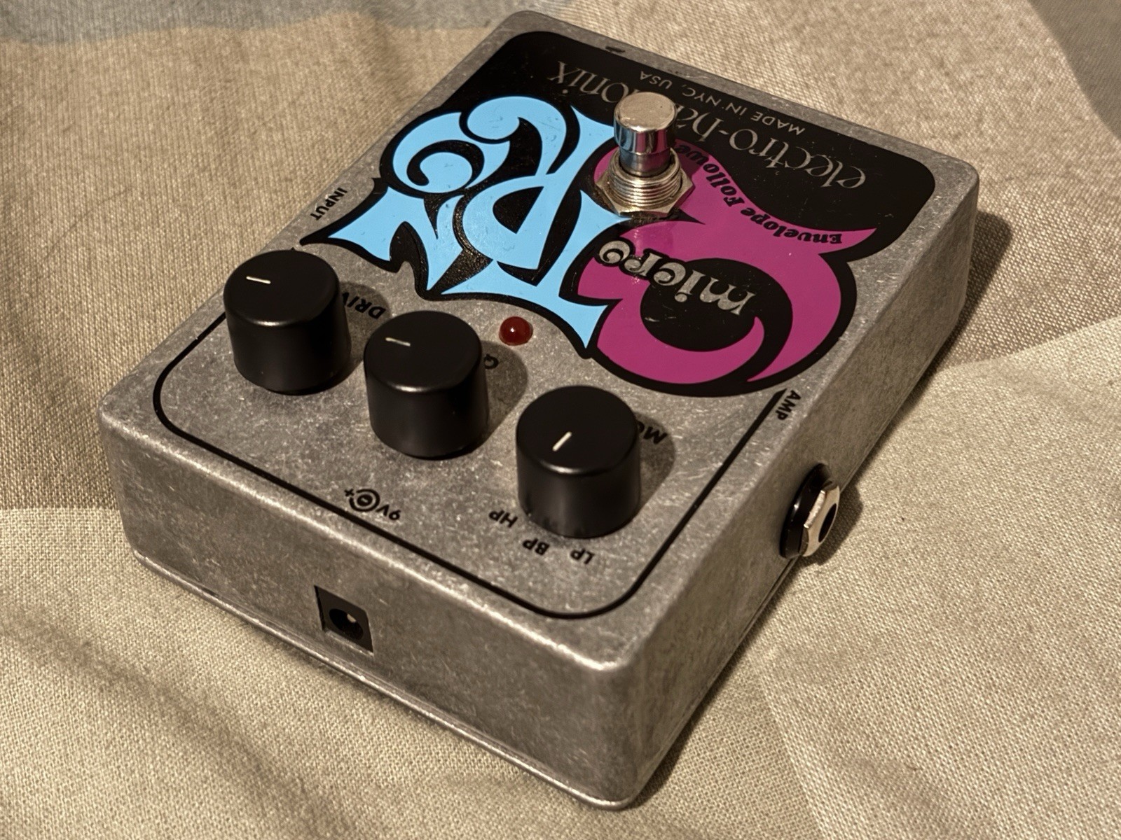 ELECTRO HARMONIX MICRO Q-TRON ENVELOPE FILTER GUITAR PEDAL