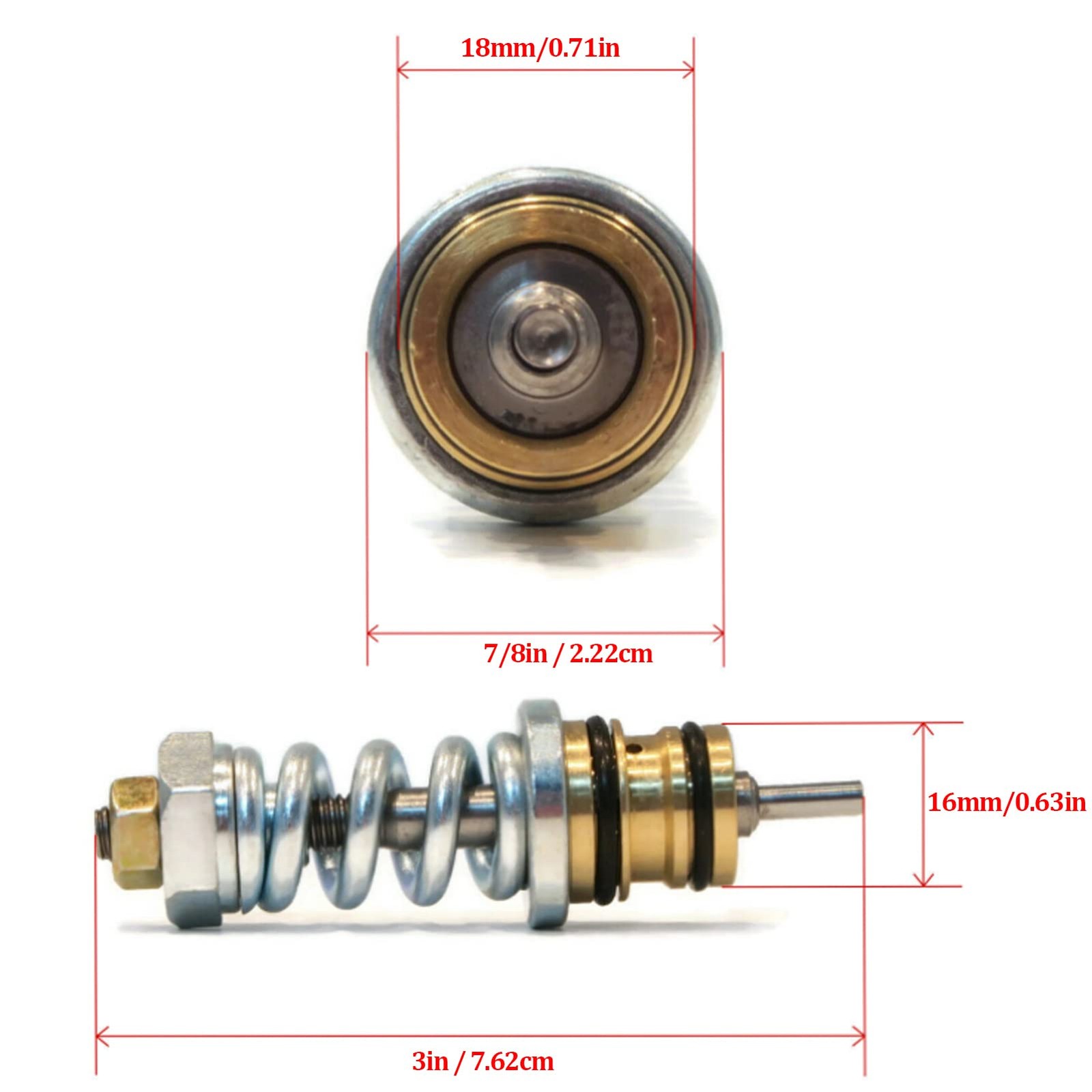 High Strength Unloader Valve Assembly 309515003 for Troy Bilt Pressure Washer