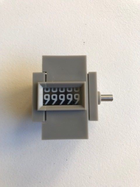 745835-401 Veeder-Root Counter, 5 digit, Mechanical, Direct Drive, No Reset
