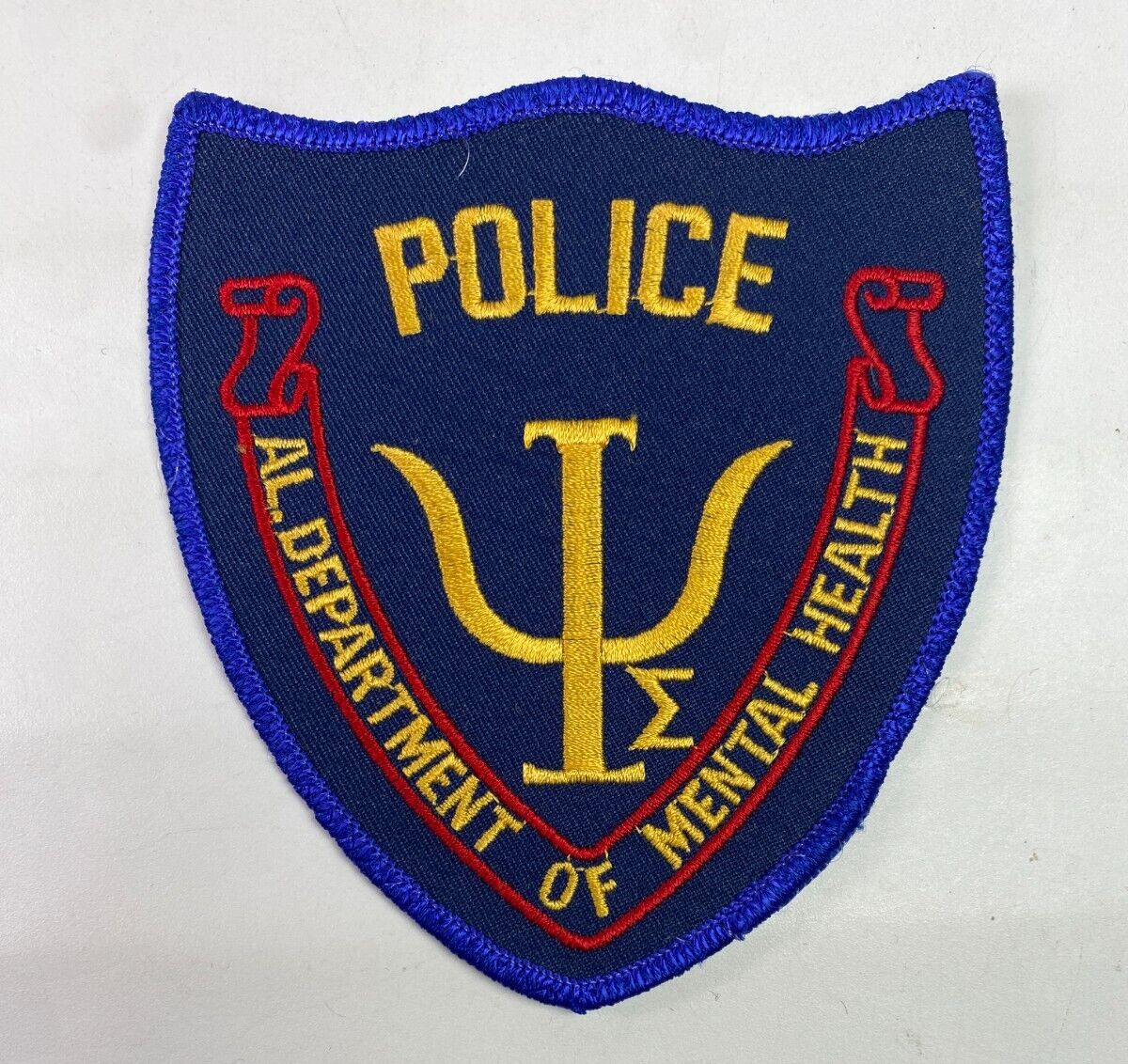 Alabama Mental Health Police AL Patch D5B