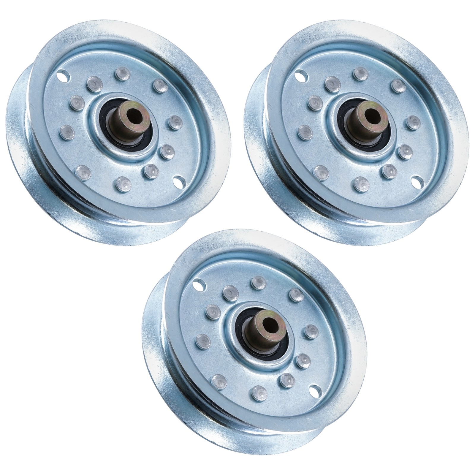 3 Flat Deck Idler Pulley For Ariens 07350100 07300039 07300006