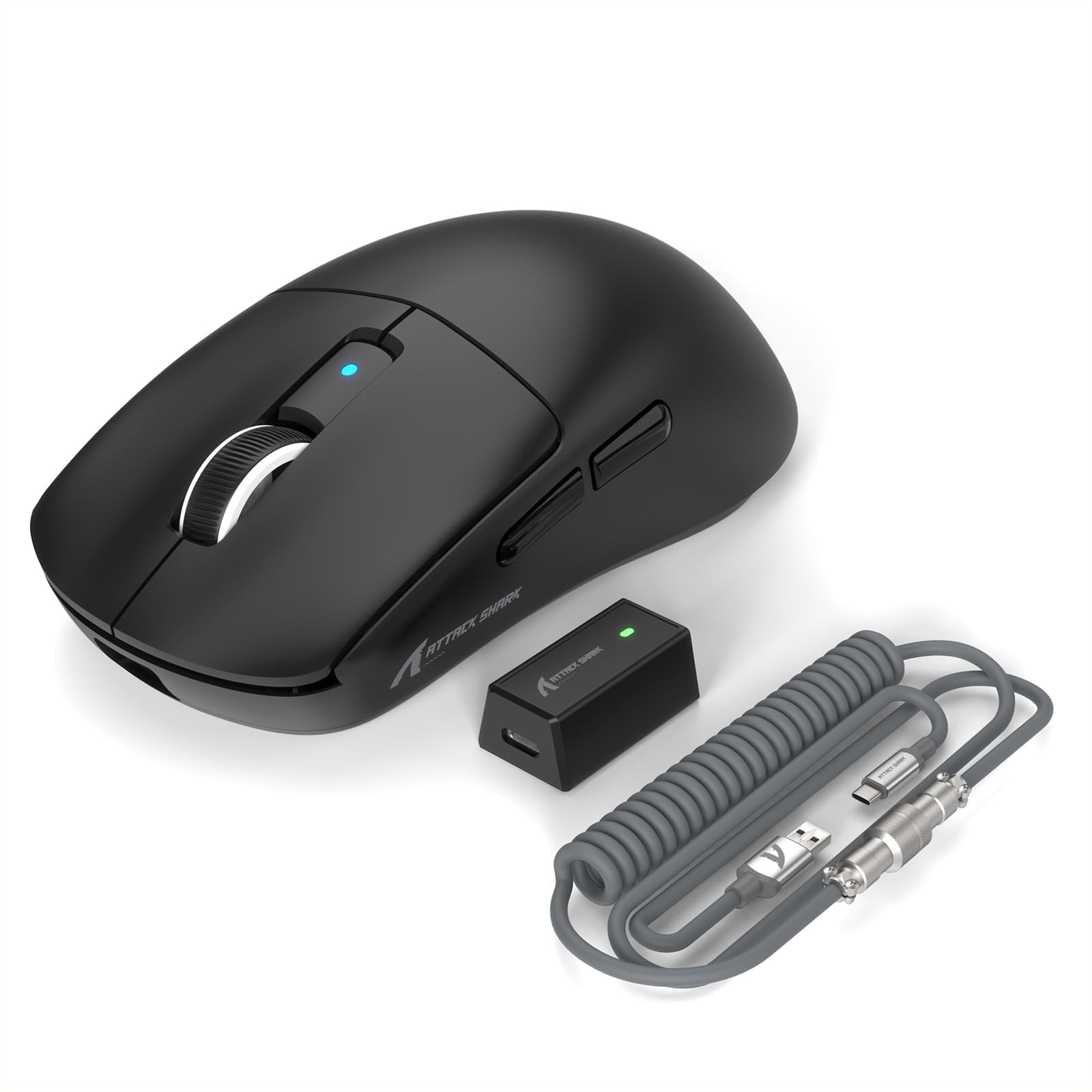 Attack Shark R6 39g Wireless 8K Mouse Black