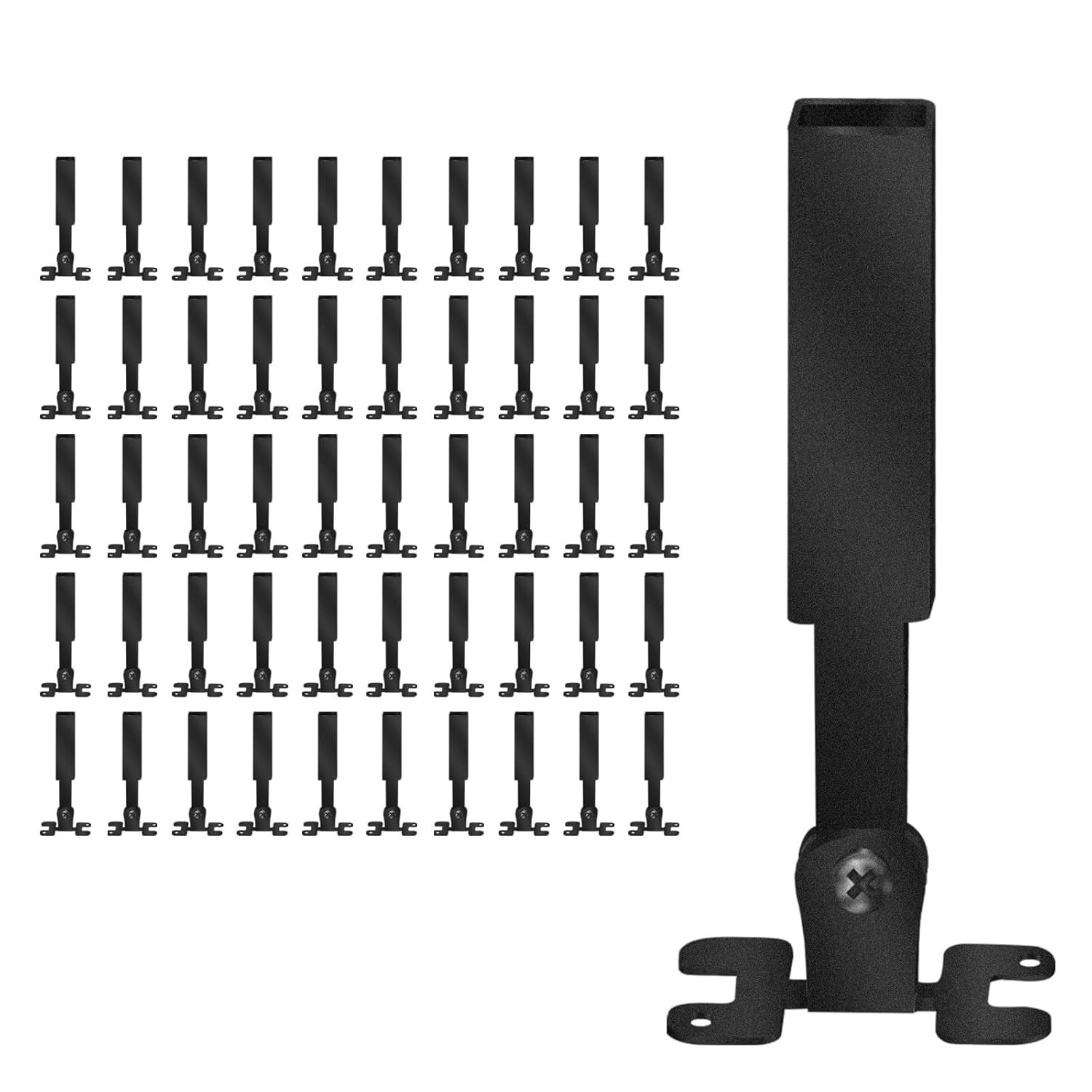 50 Angle Adjustable Connectors Baluster Swivel Connectors w/ Screw for Install