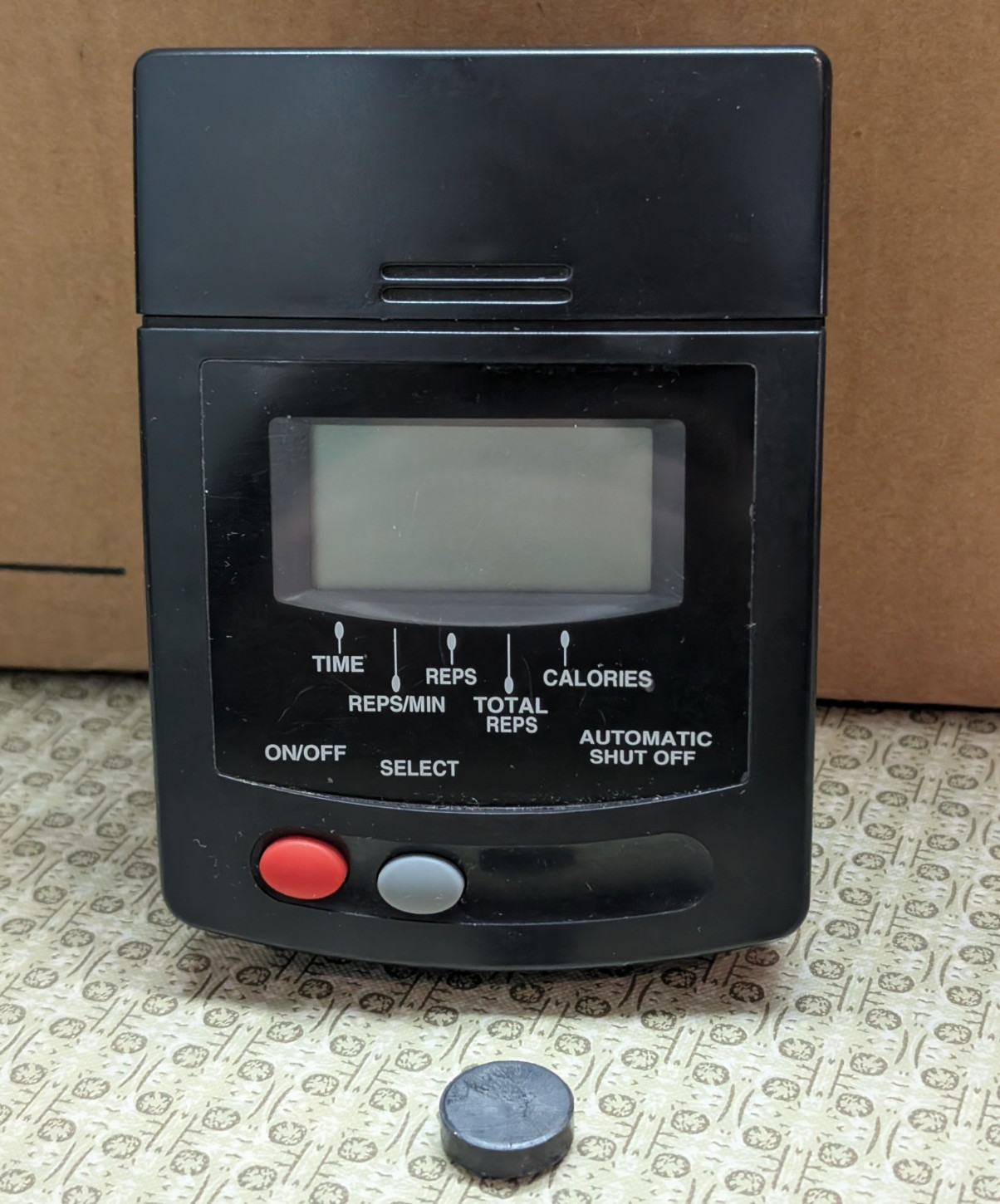 HealthRider Lifeshaper Fitness Machine LCD Monitor Display with MAGNET - Works!