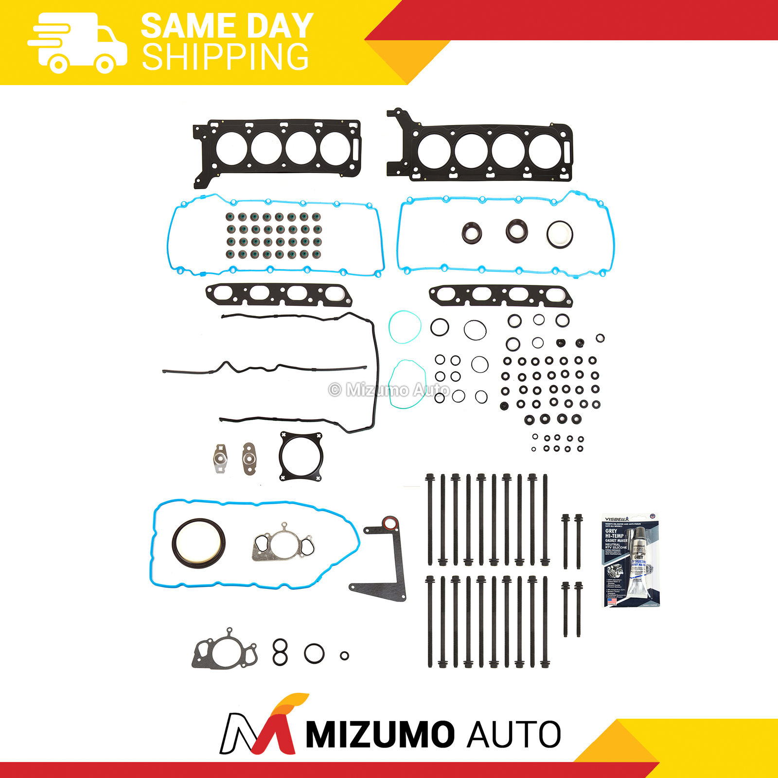 Full Gasket Set Head Bolts Fit 03-05 Ford Thunderbird 3.9L DOHC 32V VIN A