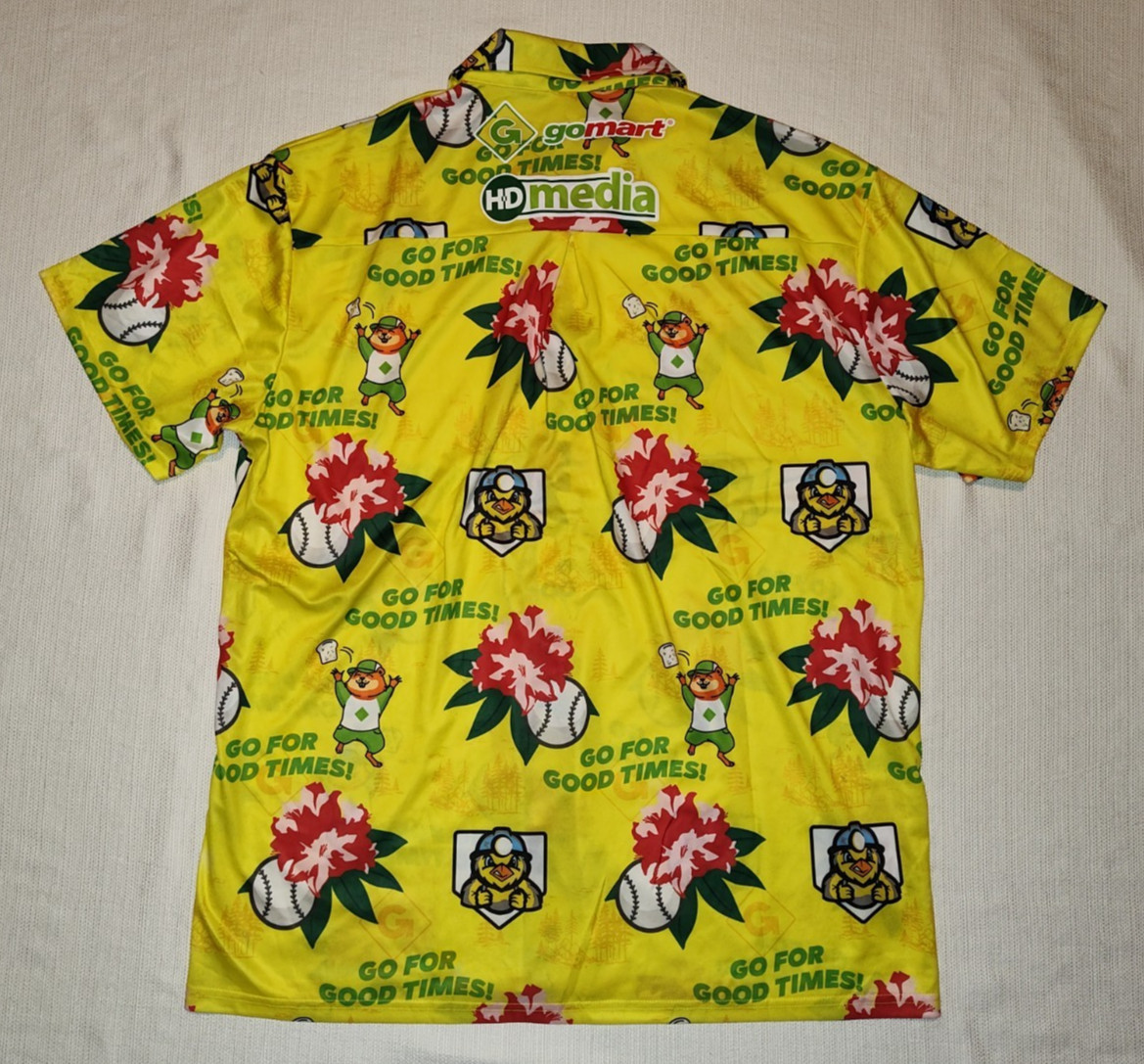 RARE Savanah Dirty Birds SGA Hawaiian Shirt Go For Good Times 8/29 Adult XL NEW
