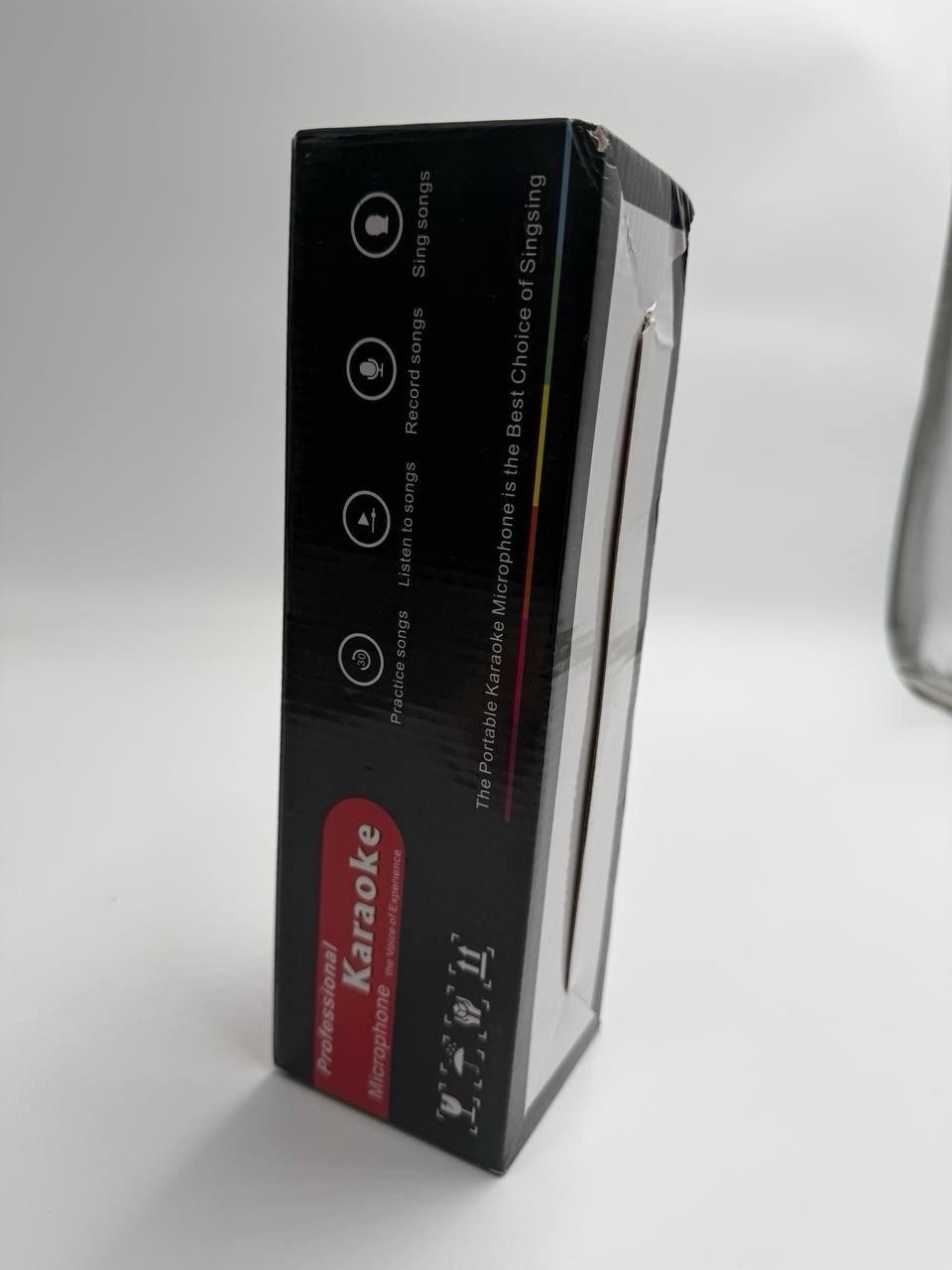 SDRD Magic Karaoke SD-08 Bluetooth Wireless Karaoke Microphone New Open Box