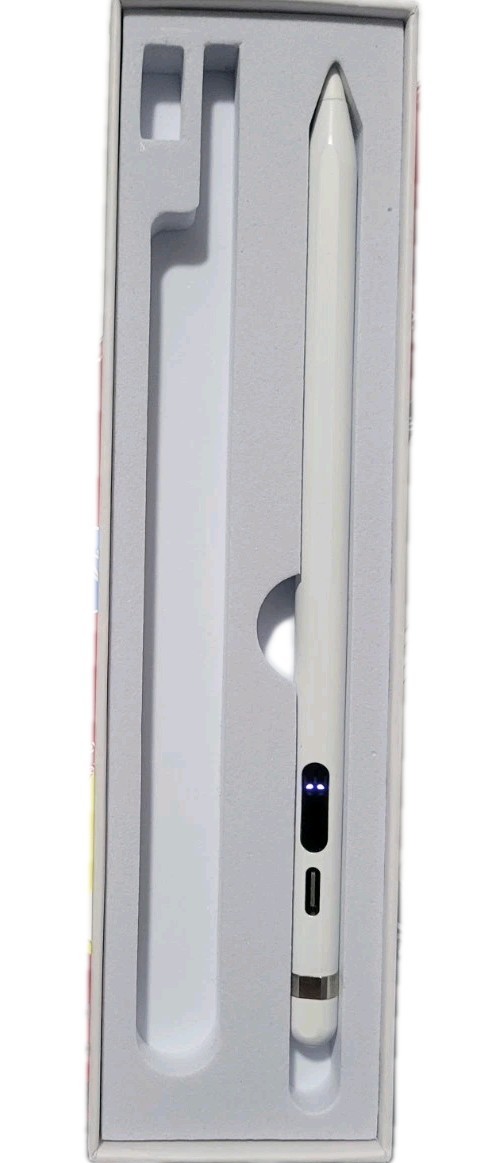 SUBPS Stylus Pen For Ipad 2018-2025 LED Display Pixel Precision White