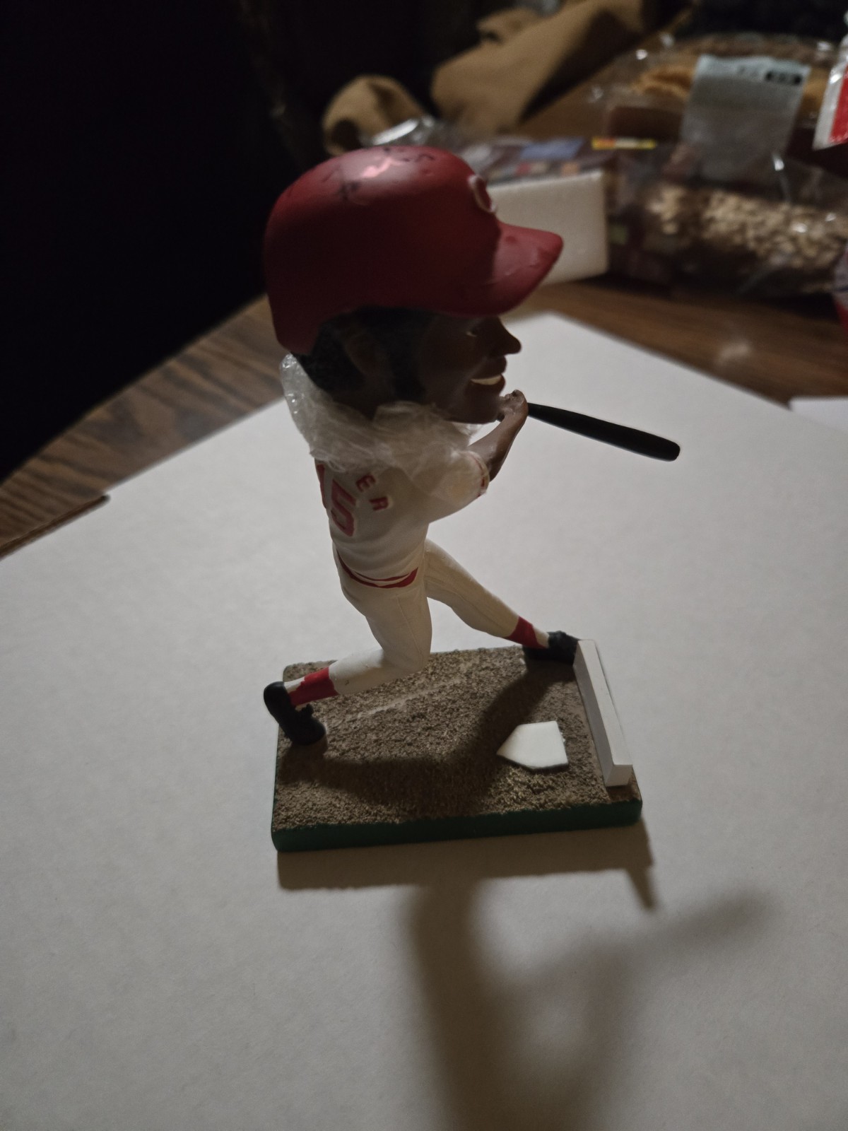 George Foster Autographed 2012 Bobblehead Jsa Cert W/game Ticket