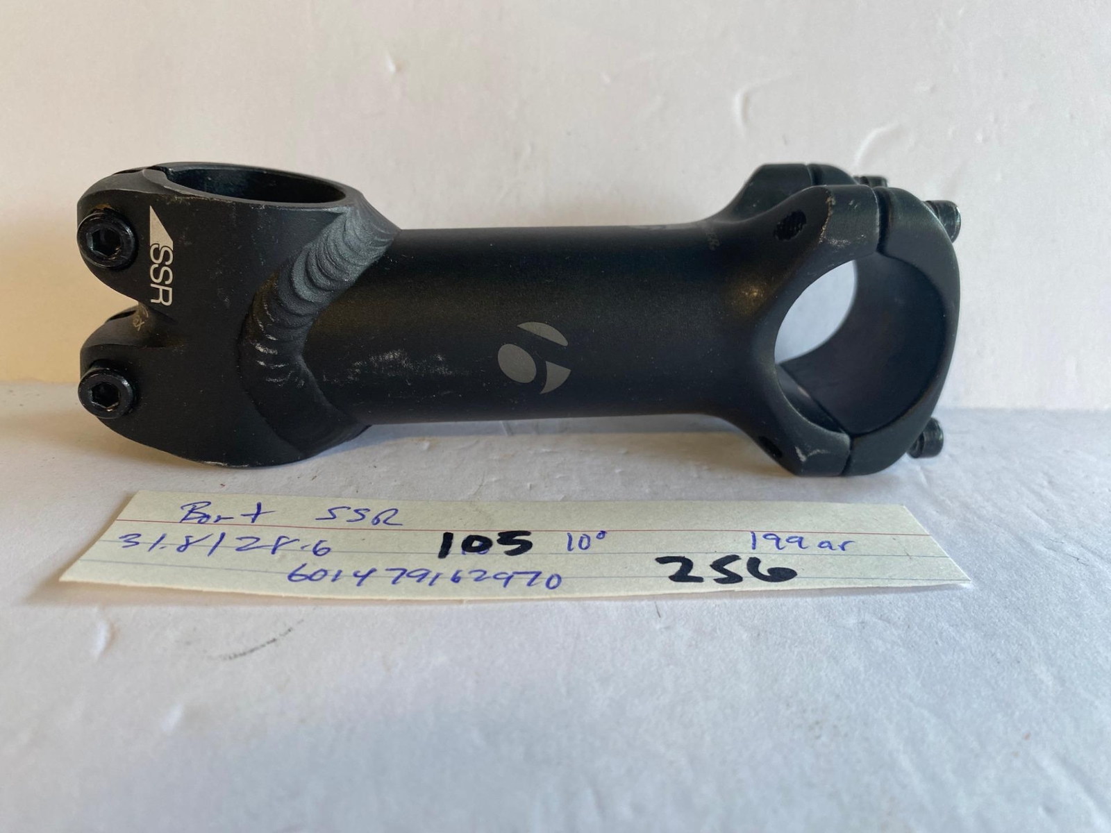 Bontrager Elite bicycle +-7° STEM 110mm 28.6 x 31.8 handlebar
