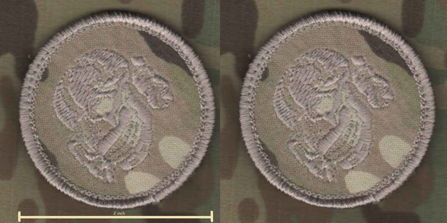 DAESH WHACKER© MARSOC RAIDERS US ADVISERS SFG SP OPS burdock 2" 2-TAB: Dead head