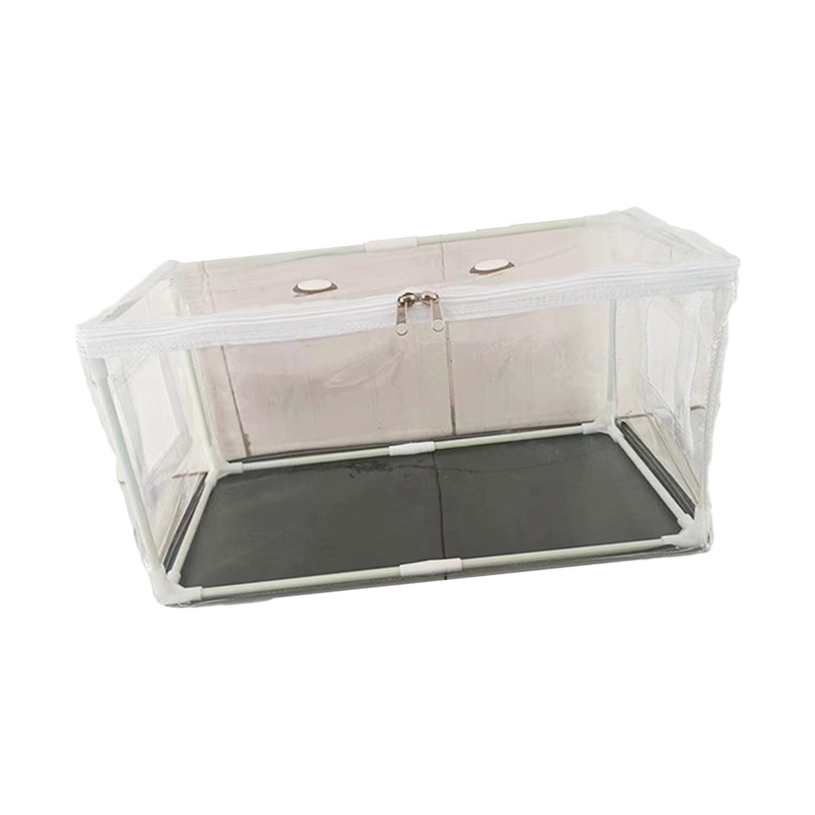 Mushroom Growing Tent Bag Box 50x25x25cm Indoor Space Saving Portable