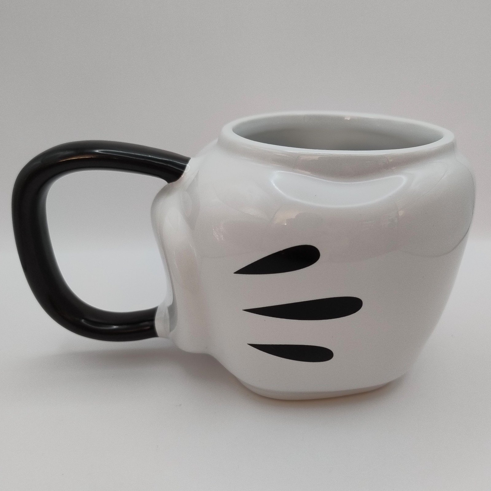 Mickey Mouse White Glove Hand Mug 3D Disney Store Pint Lrg Novelty Birthday Gift
