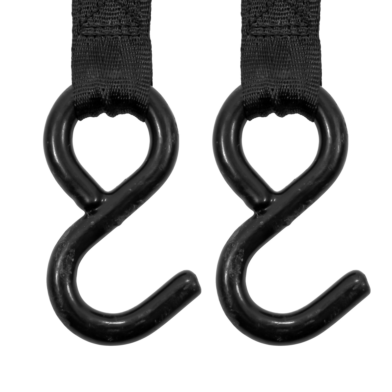 Camco 50030 Retractable Tie Down Bolt On Straps, 2" x 5.5' (2 Straps) (Open Box)