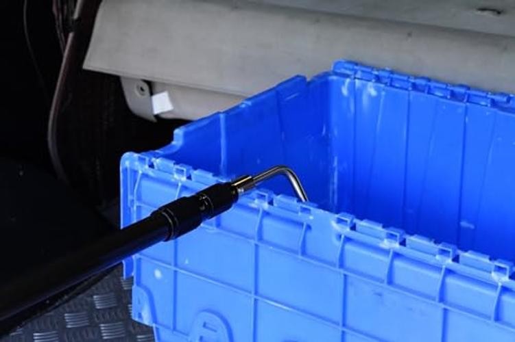 Telescoping Truck Bed Hook - 83" Pickup Cargo Grabber with Telescoping Handle