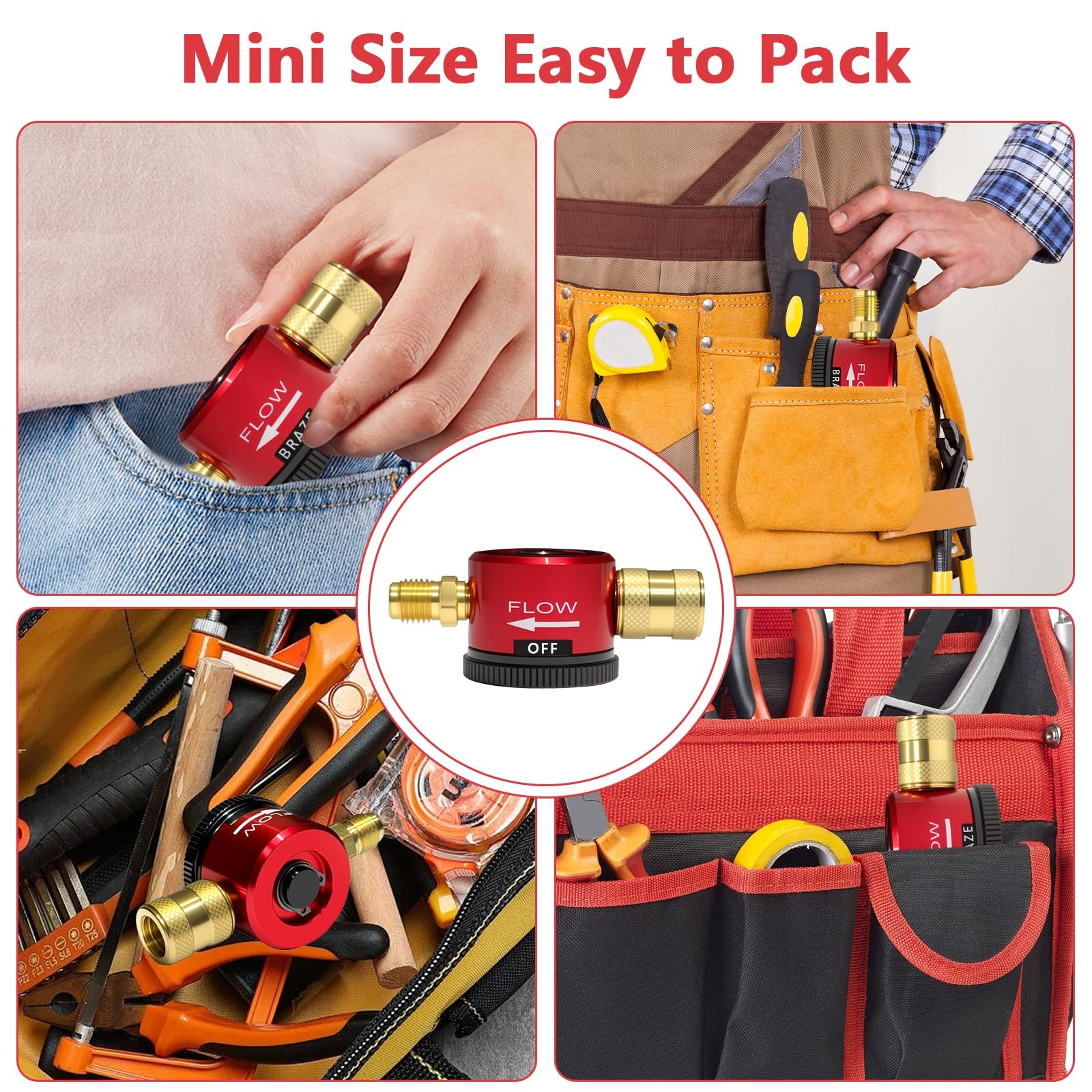 JOYANDRO Tools Used for HVAC Nitrogen Purging Tools,Nitrogen Regulator HVAC...