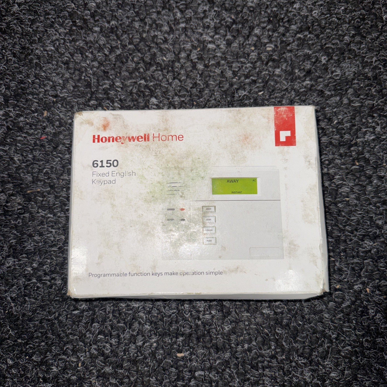 Brand New in Box Honeywell Home 6150 Fixed English Security Keypad