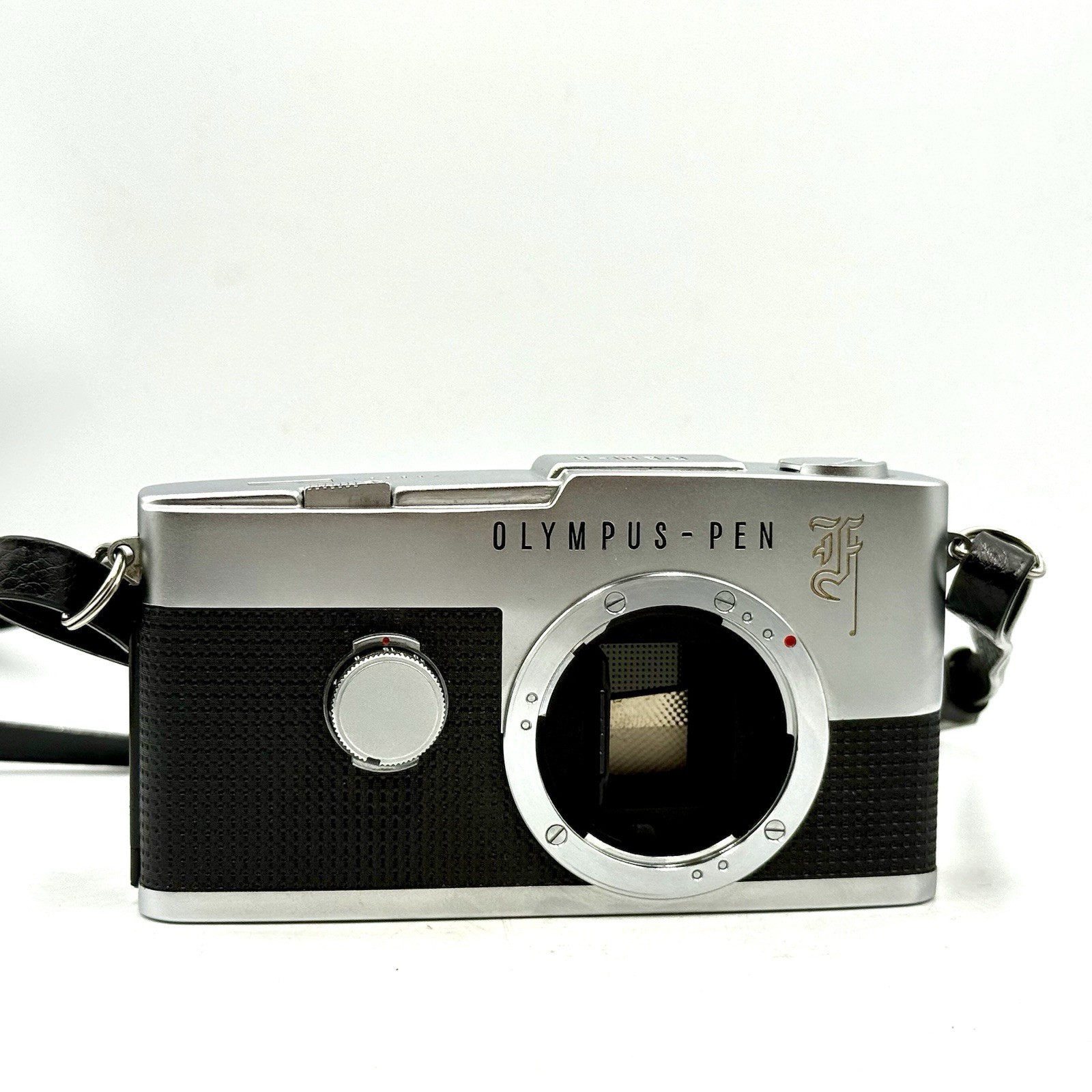 US DDP [For Parts ] Olympus Pen F Half Frame Silver Film Camera Body only  JPN