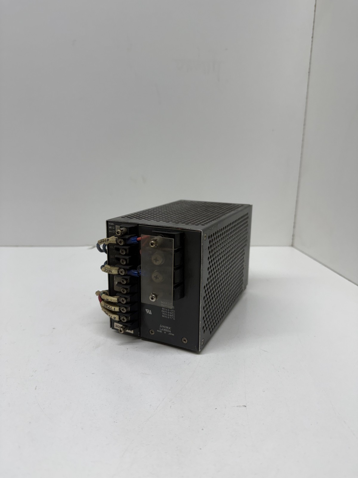 Nemic Lambda HR-12-24V Power Supply Max DC 7.5A Input 90-132vAC 47-440HZ 115-165