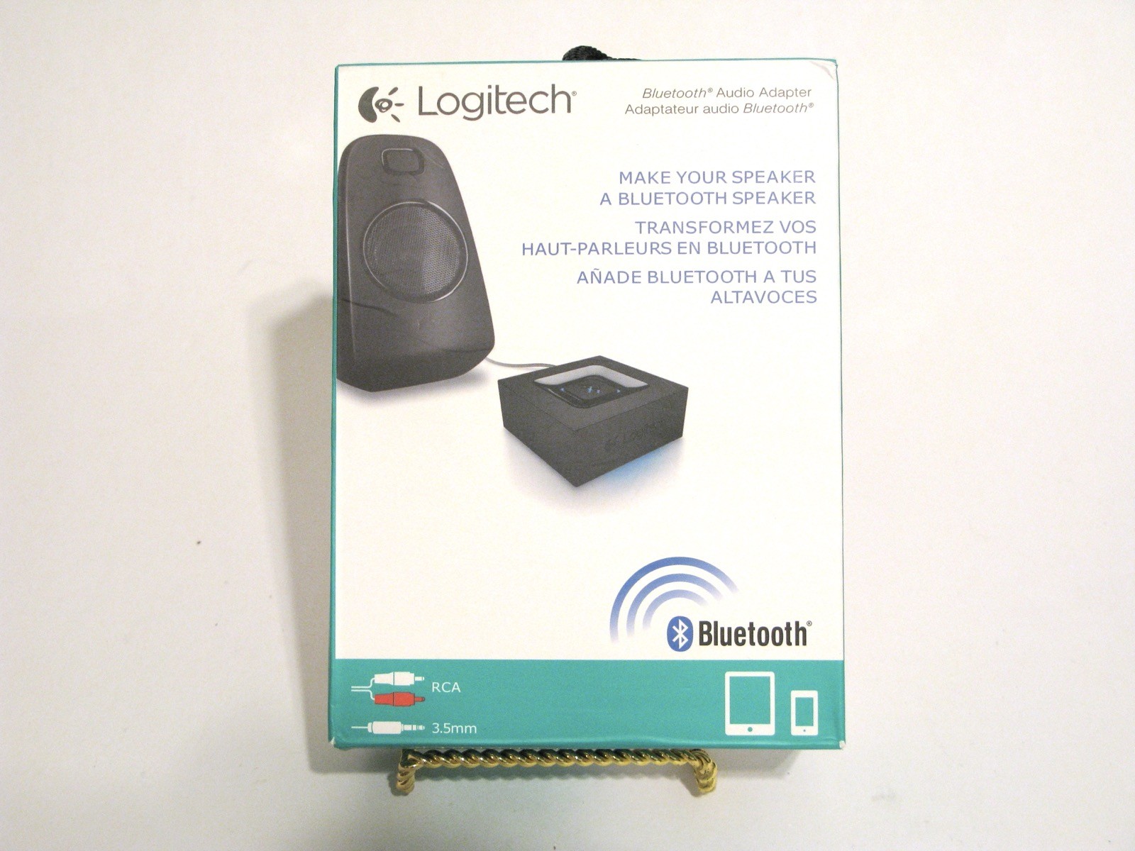 LOGITECH AUDIO ADAPTER..ANALOG TO BLUETOOTH CONVERTER S-00144..UNUSED IN BOX