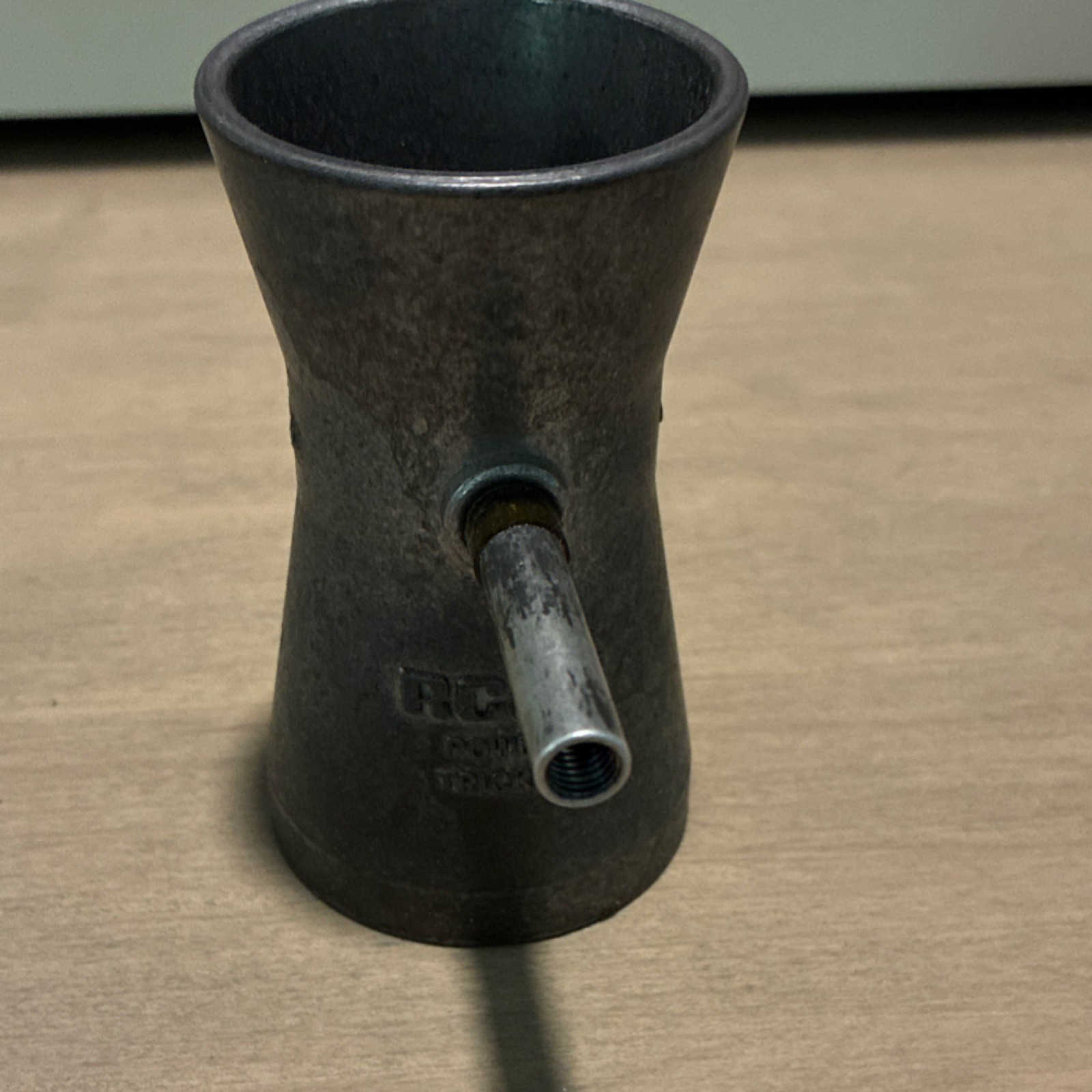 RCBS Powder Trickler Manual Operation Metal Silver