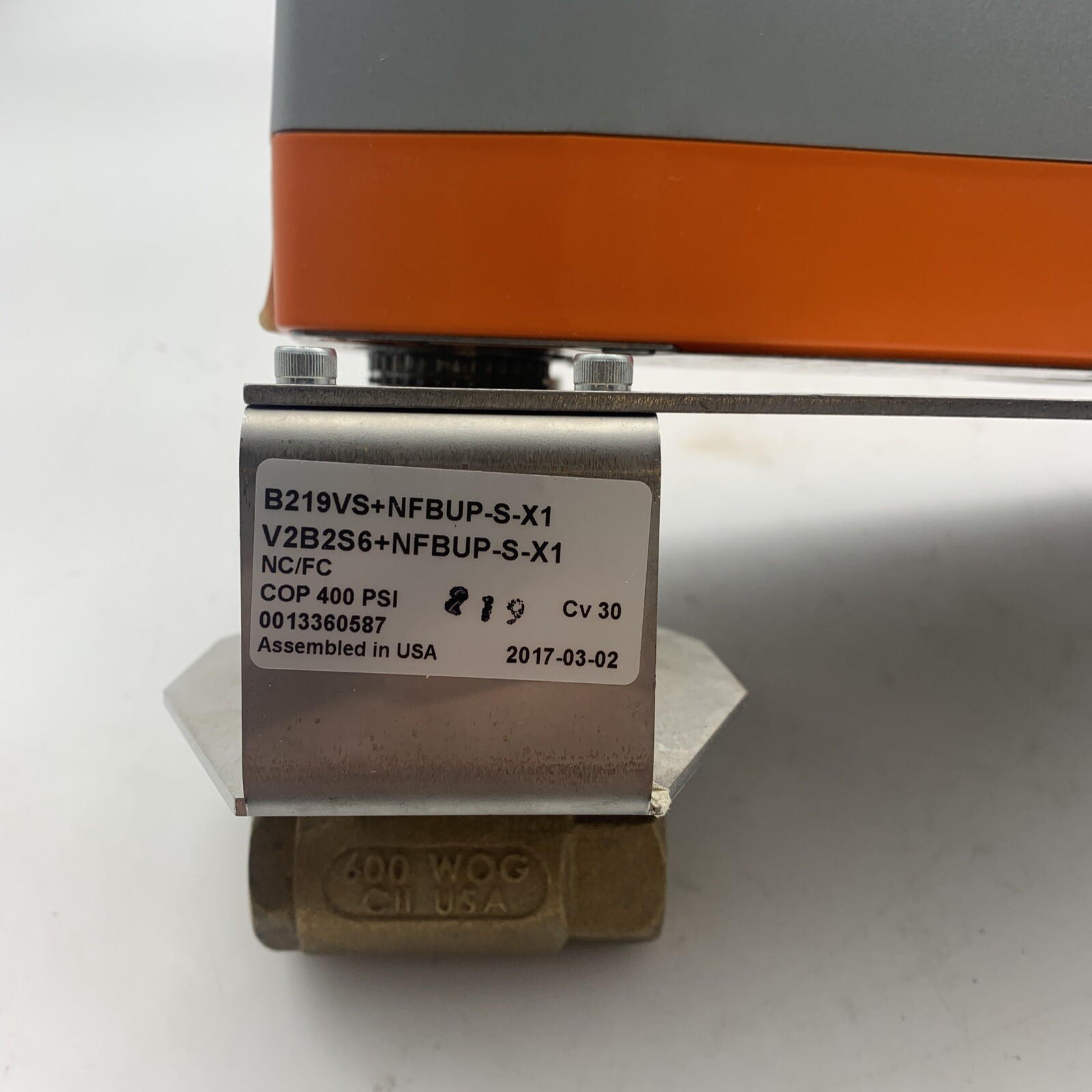 BELIMO NFBUP-S-X1 CONTROL ACTUATOR NFBUPSX1