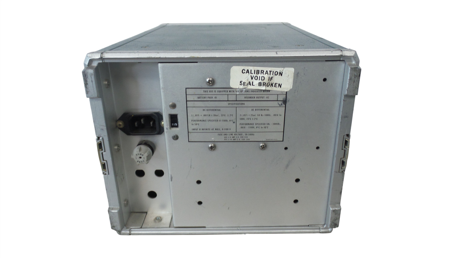 Fluke 893A AC-DC Differential Voltmeter - Free Shipping