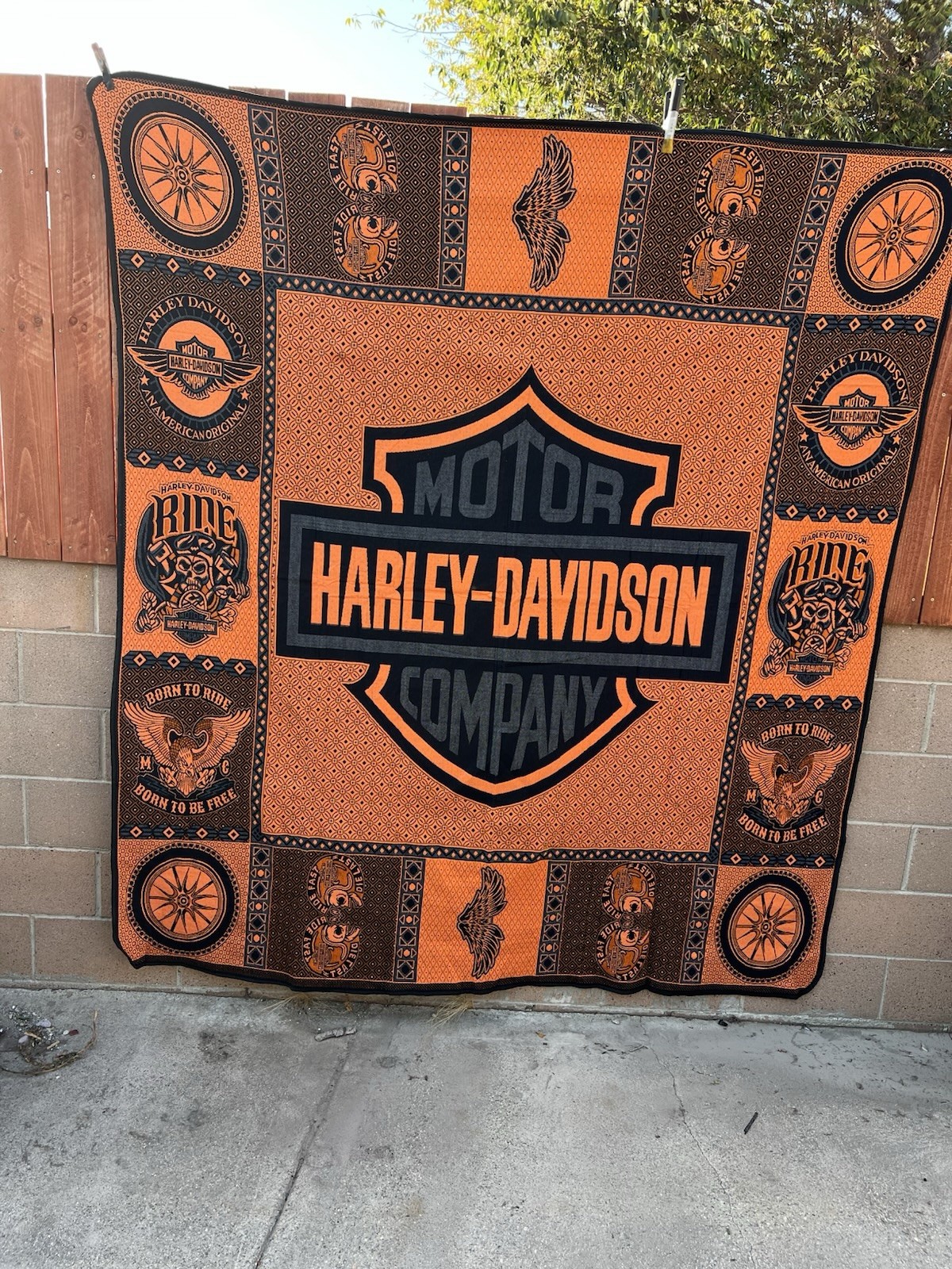 harley davidson Blanket
